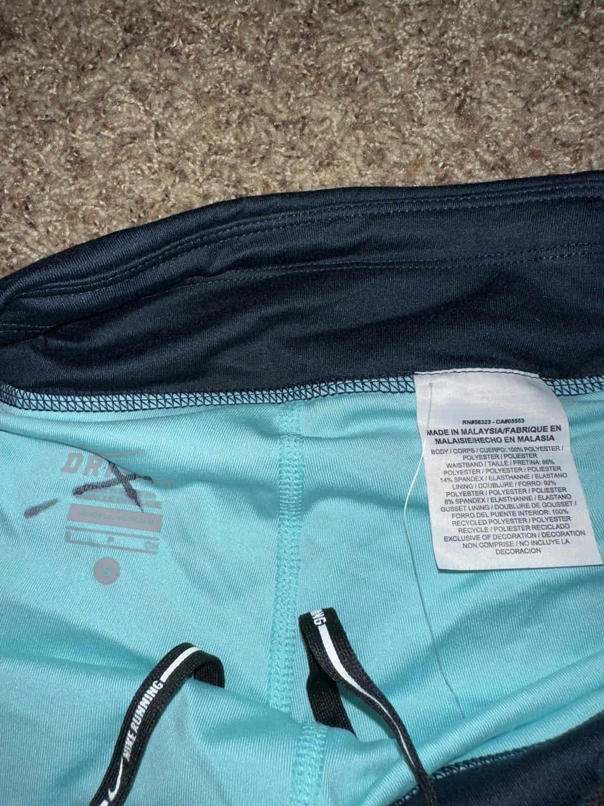 Nike Nike Women’s Dri-Fit Rival Perforated 2-In-1 Running Shorts Size 28" / US 6 / IT 42 - 5 Thumbnail