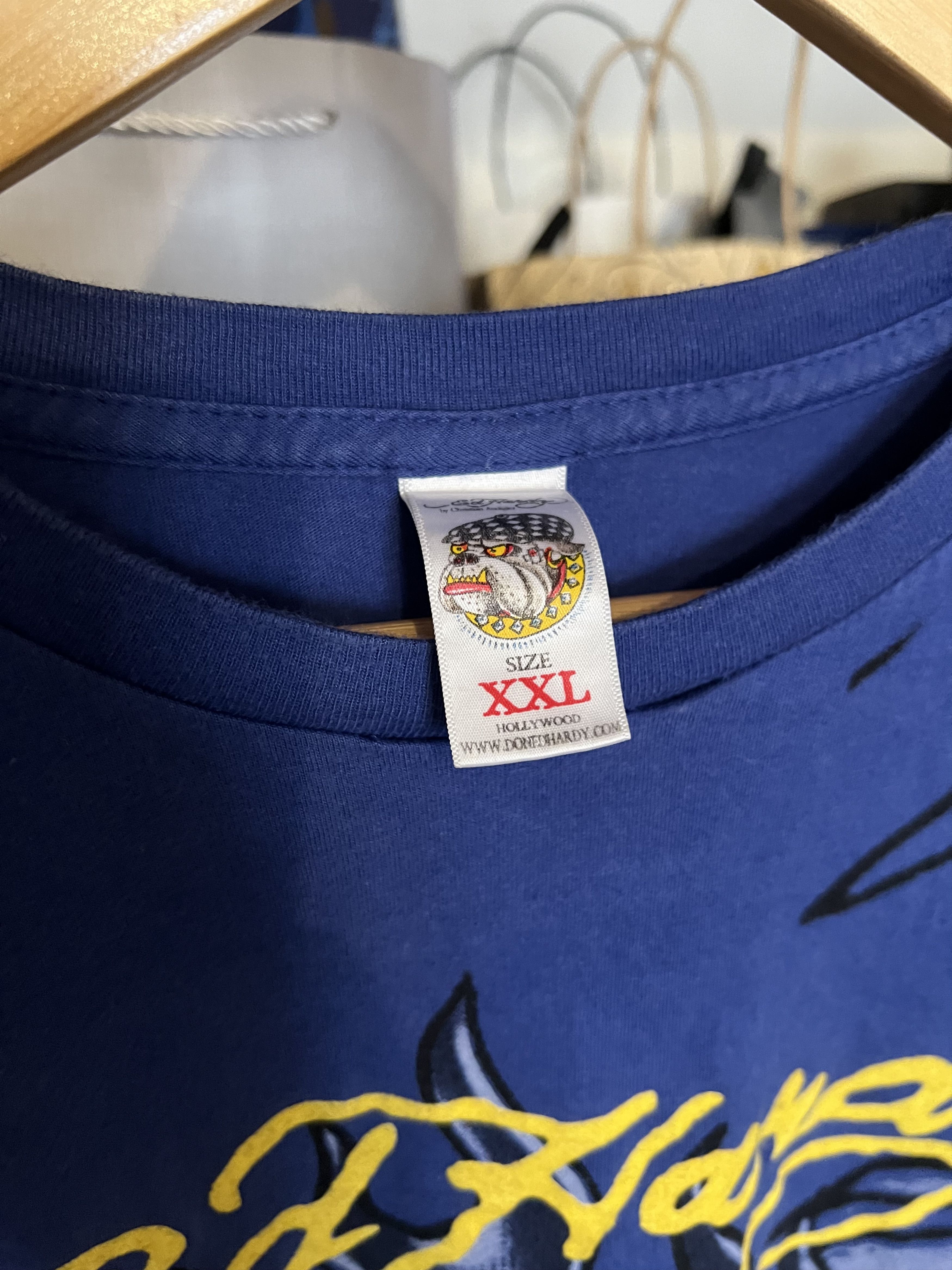 Ed Hardy Vintage Ed Hardy by Christian Audigier Designer Japanese Size US XXL / EU 58 / 5 - 3 Thumbnail