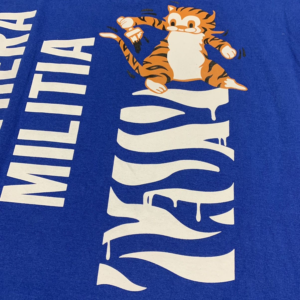 Bape Bape XL Tiger Shark Blue Tee A Bathing Ape Size US XL / EU 56 / 4 - 4 Thumbnail