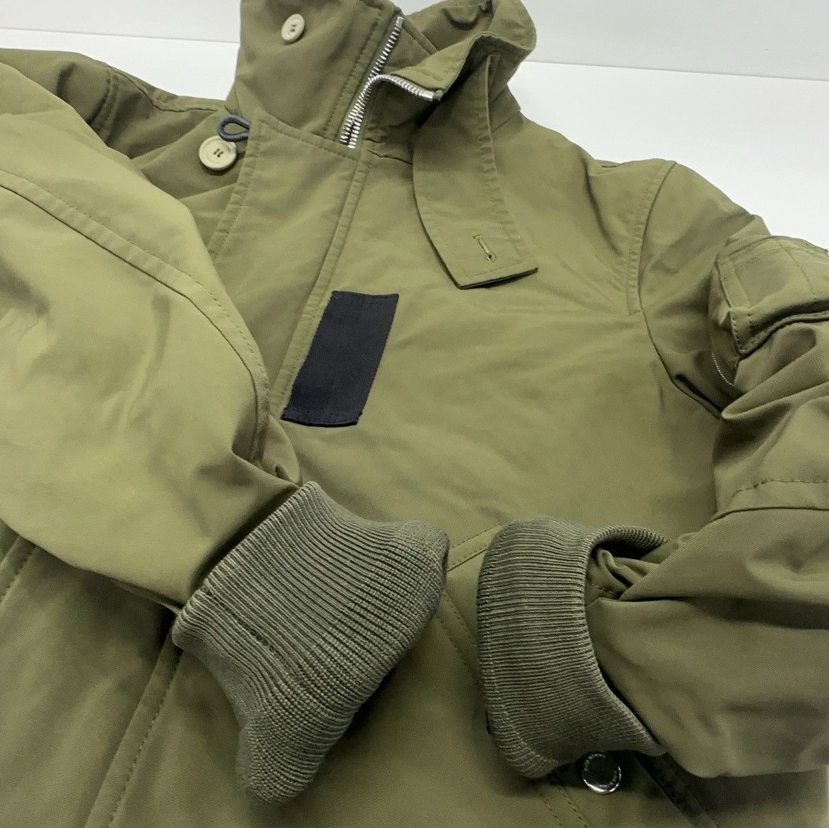 Dior Dior Olive Green Silk Bomber Jacket Size US S / EU 44-46 / 1 - 9 Thumbnail