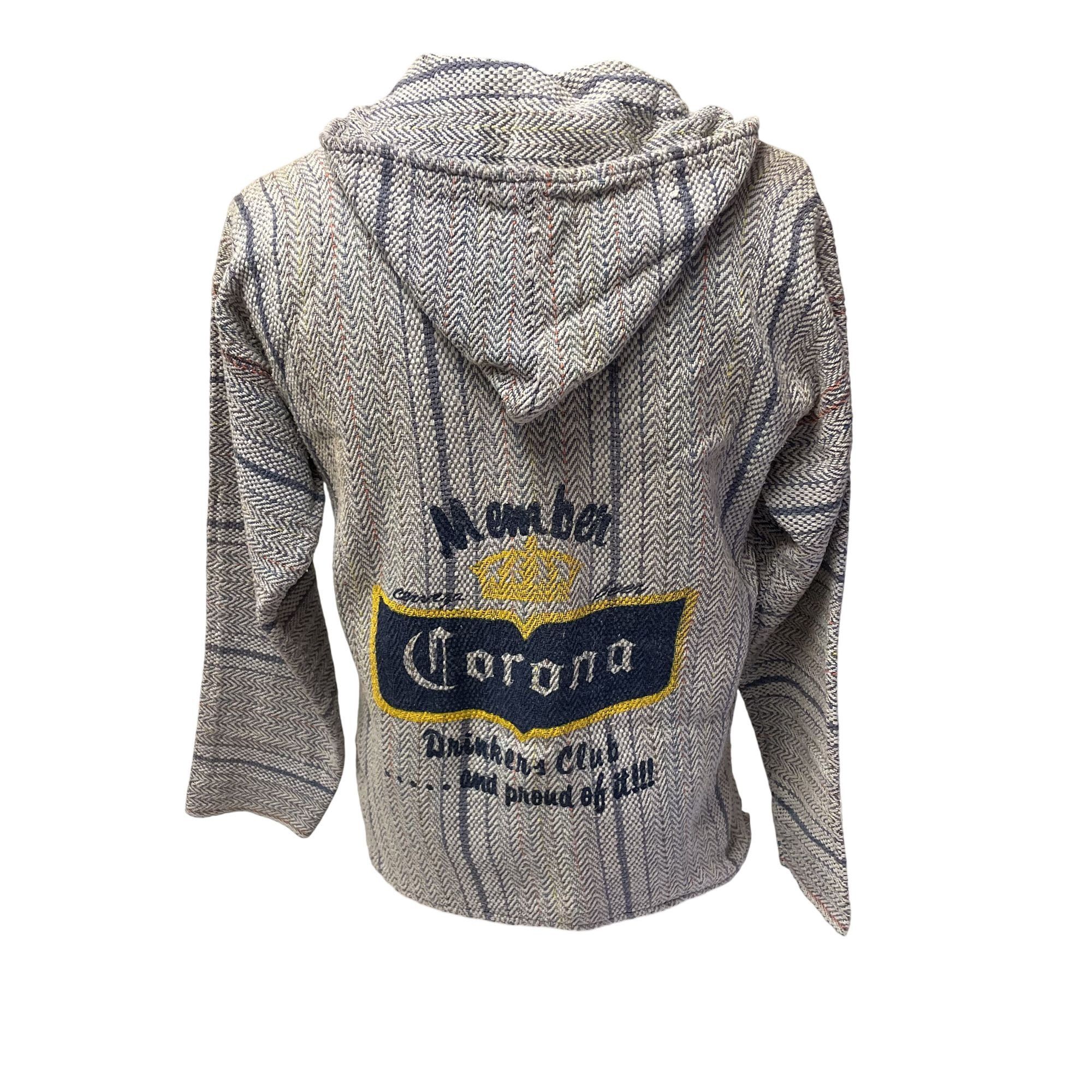 Other Vtg CORONA BEER DRINKERS CLUB Proud Drug Rug Baja Hoodie Size US M / EU 48-50 / 2 - 5 Thumbnail