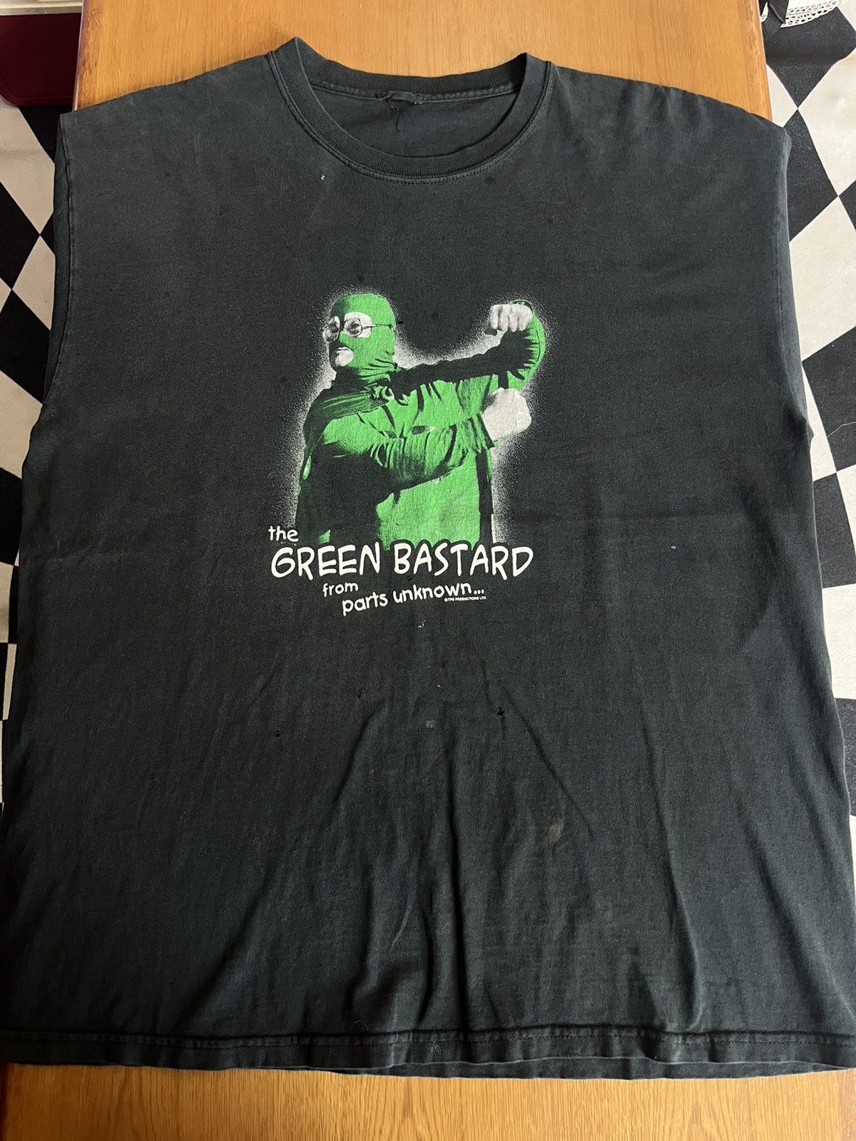 Vintage Vintage The Green Bastard form Parts Unknown Movie 00’s Tee Size US XL / EU 56 / 4 - 4 Thumbnail
