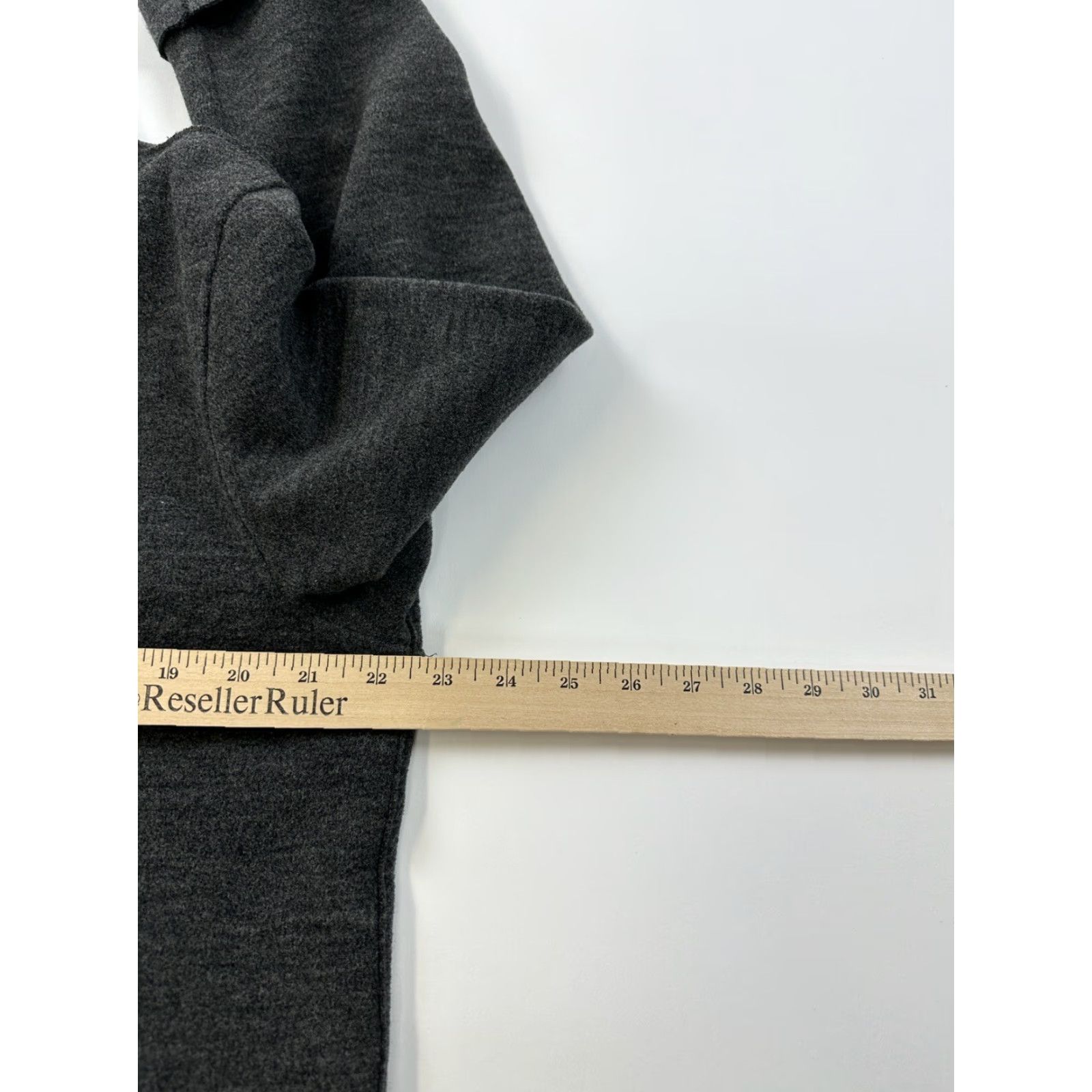 Ralph Lauren LRL Ralph Lauren Jacket Womens Large Gray Wool Acrylic Blend Button Snap Size L / US 10 / IT 46 - 7 Thumbnail