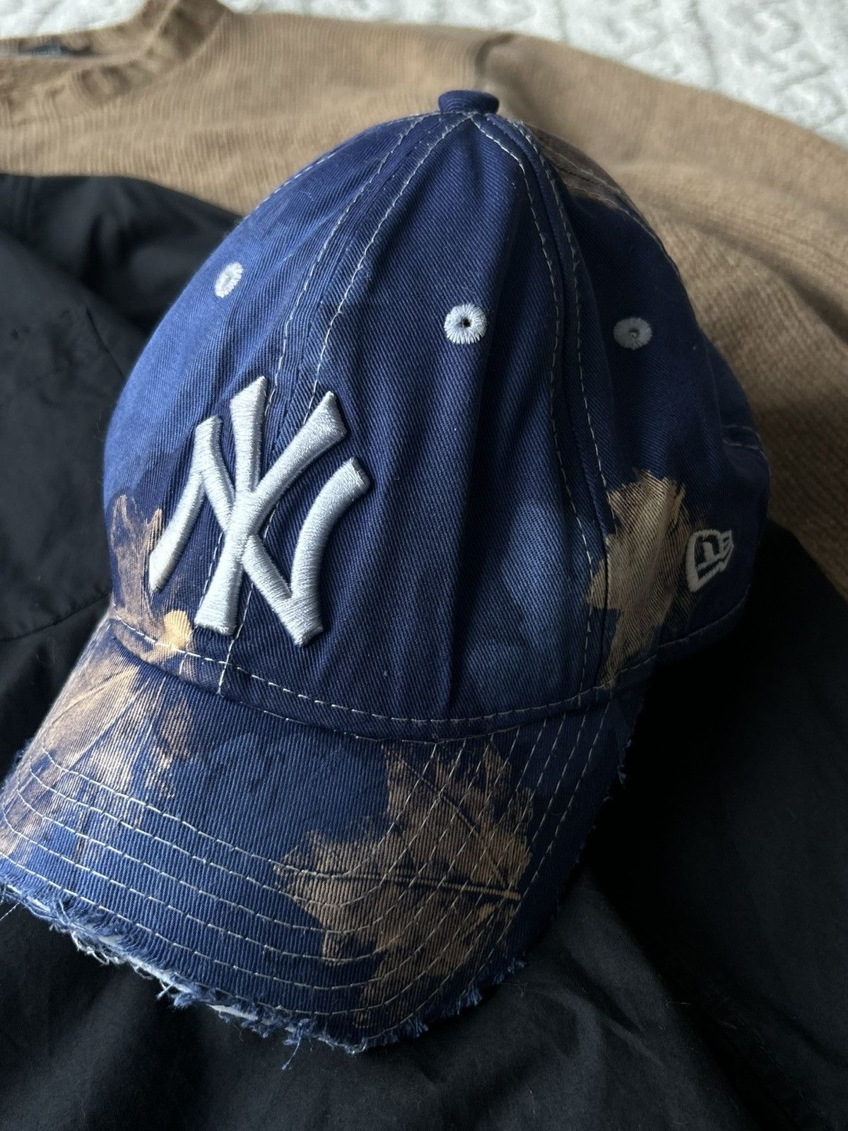 New York Yankees Vintage cap hats new york yankees custom real tree handmade Size ONE SIZE - 2 Thumbnail