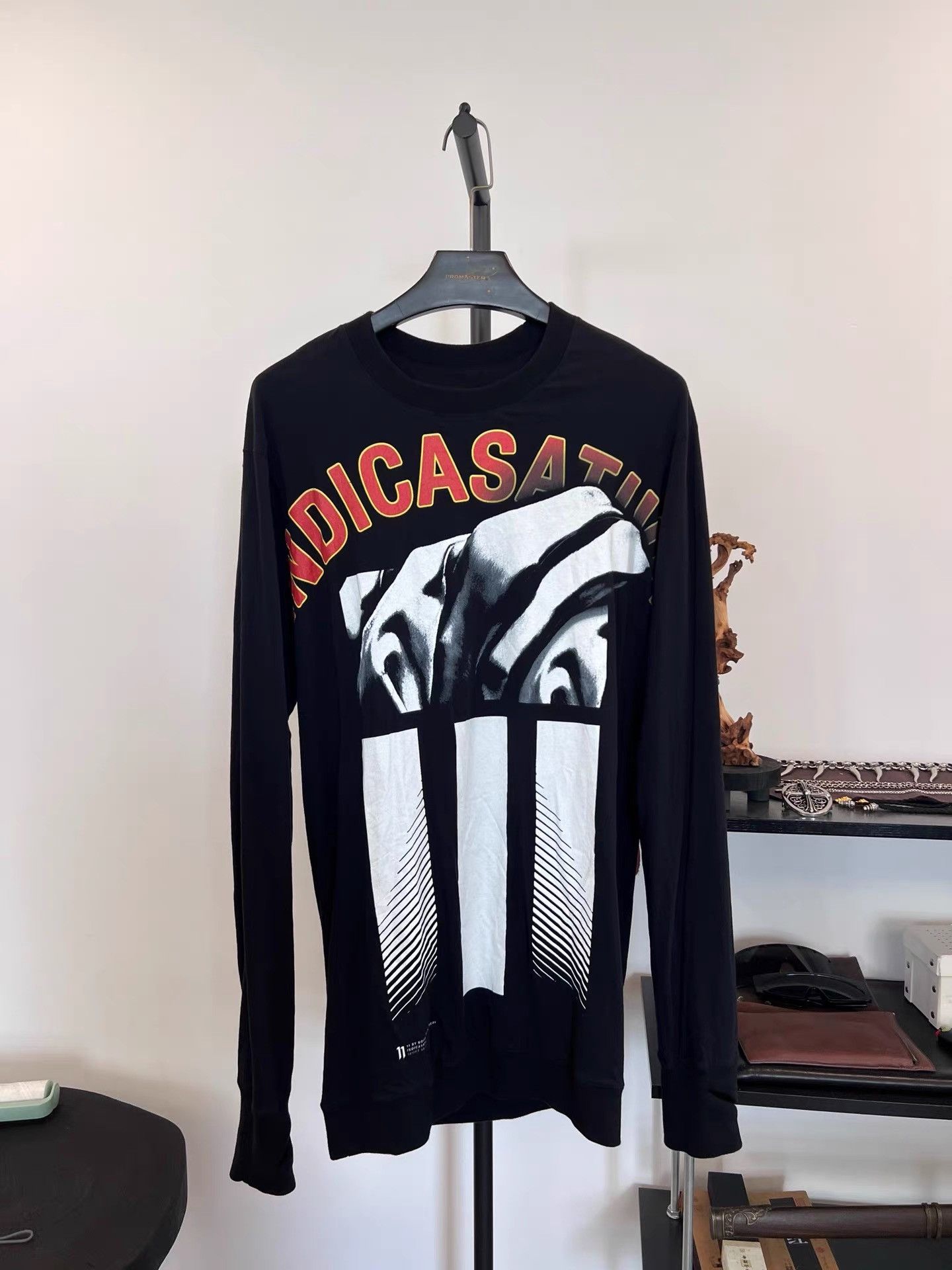 11 By Boris Bidjan Saberi 11by BBS Reversible Print Embroidered Pullover K35 Size US XS / EU 42 / 0 - 2 Thumbnail