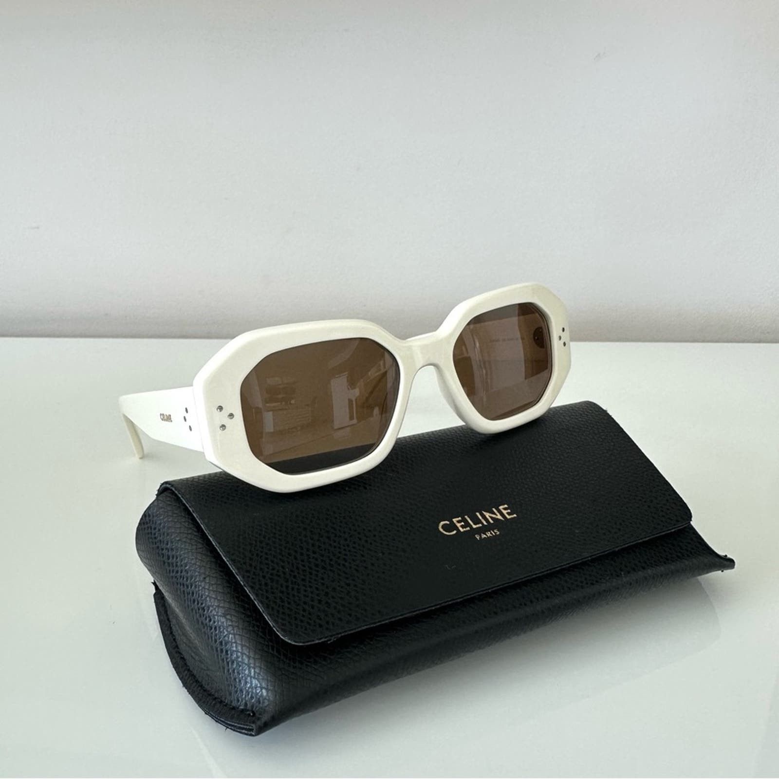image of New!!! Celine Women Sunglasses Cl40255I Authentic in Brown