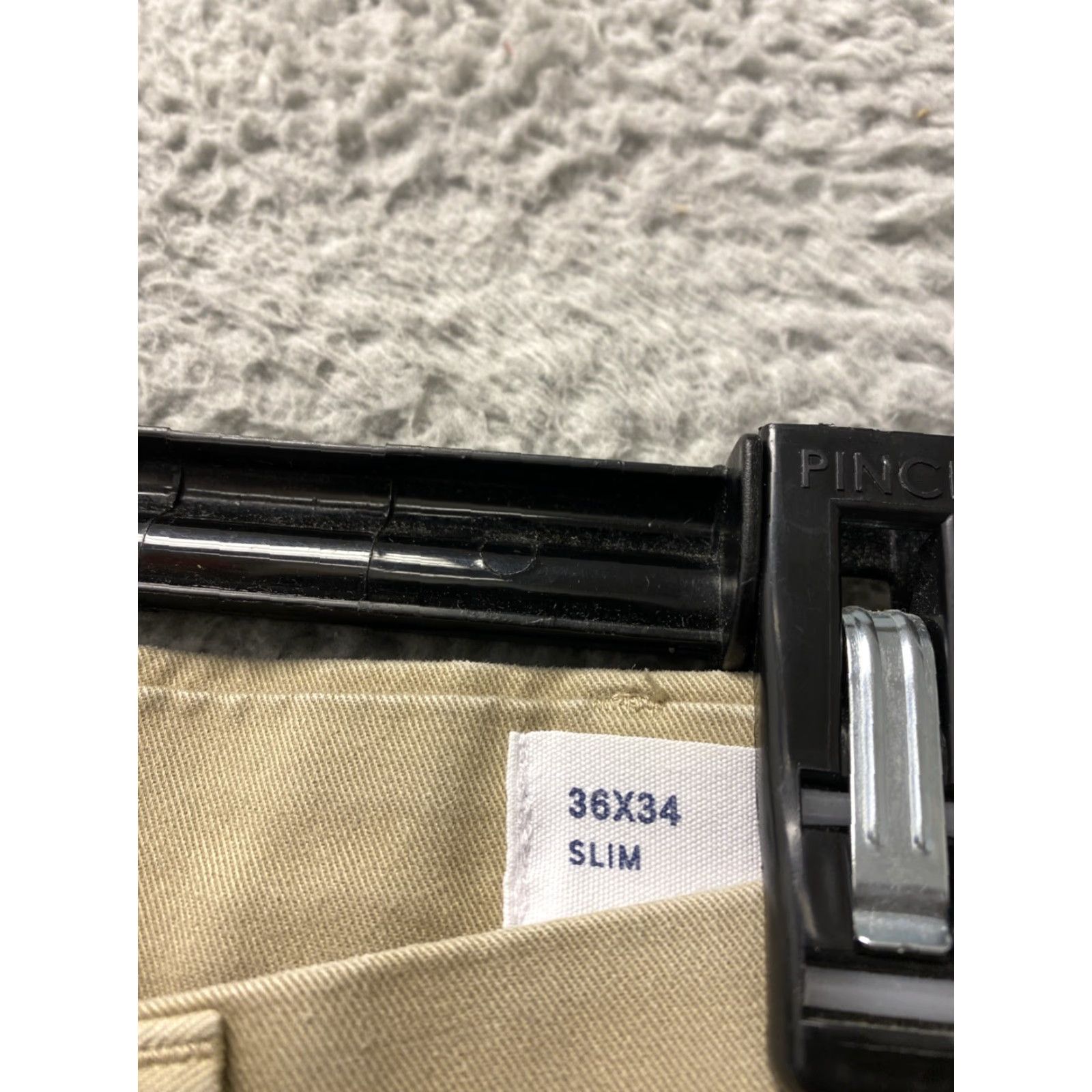 Gap GAP Men Pants Slim Chino Straight Khaki 36x34 Adult Regular 30 Inseam Stretch 5-Pocket Mens Size US 36 / EU 52 - 4 Thumbnail