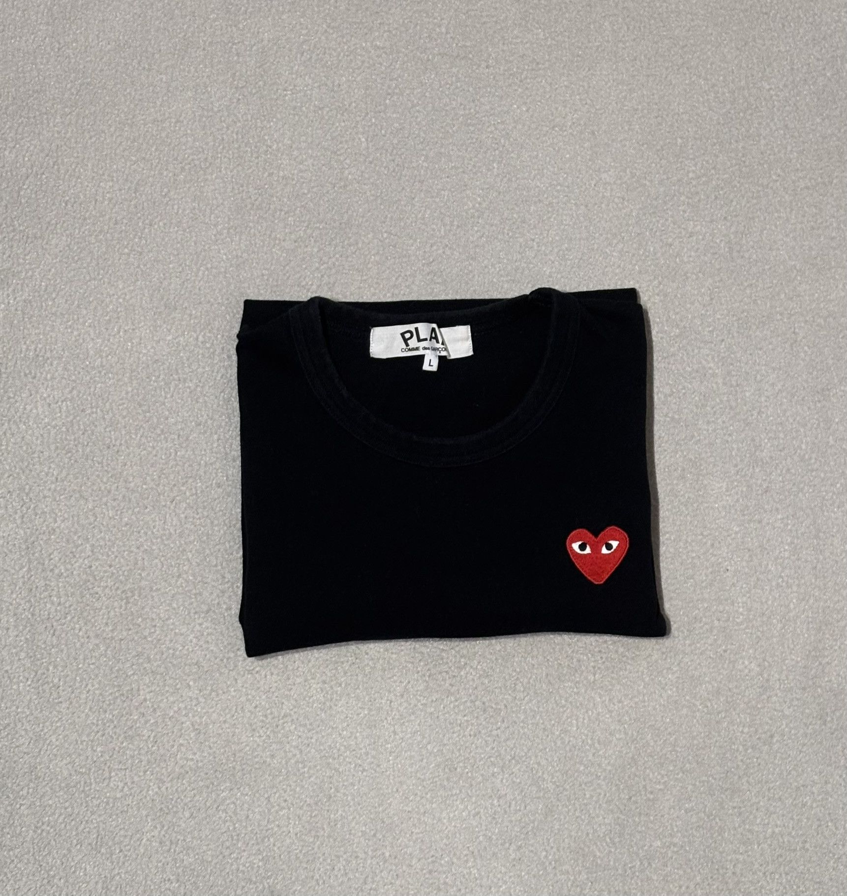 Comme des Garcons PLAY Play Comme des Garcons T-Shirt Black size. L Size L / US 10 / IT 46 - 16 Thumbnail