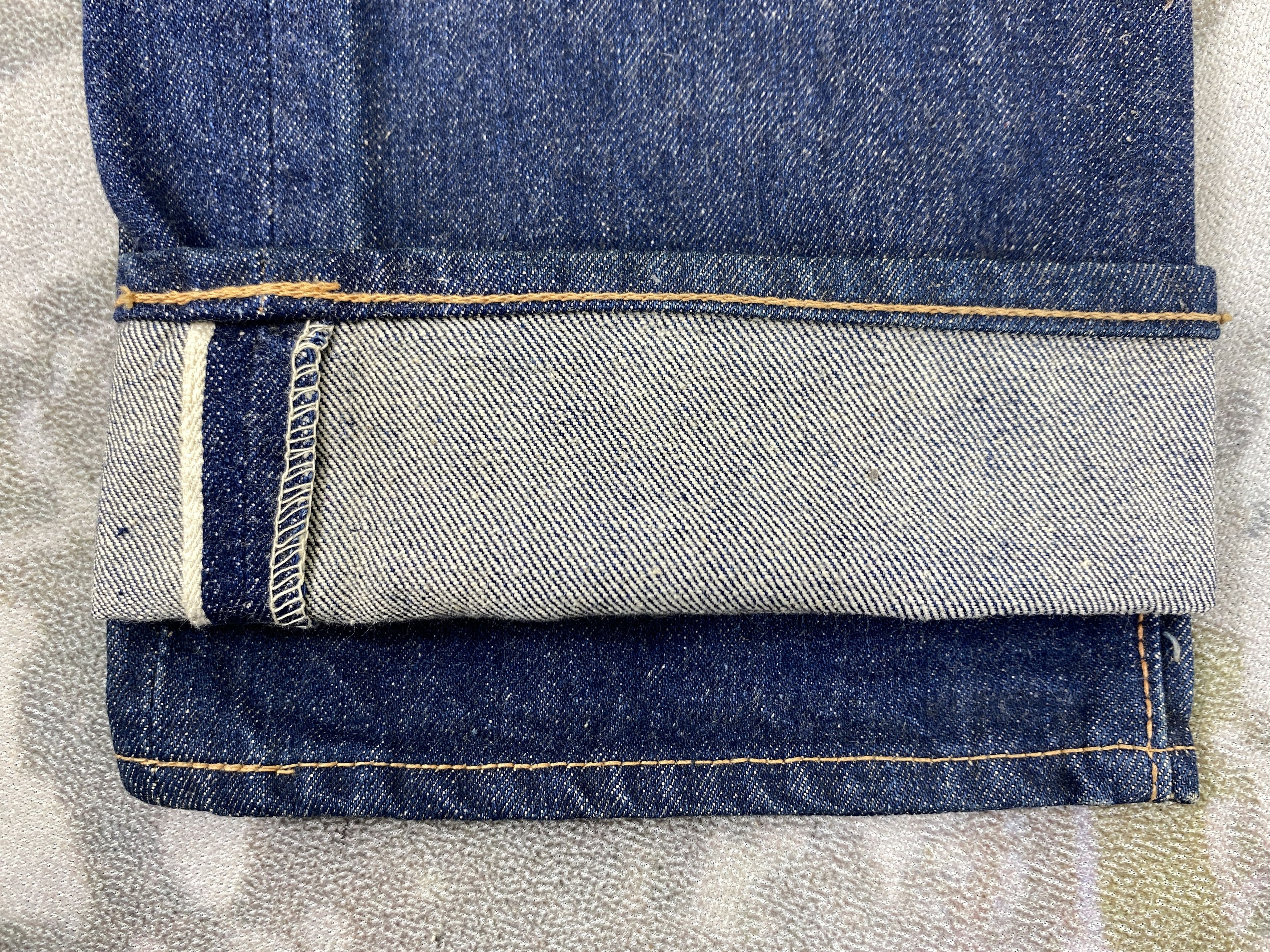 Japanese Brand Vintage Canton Japanese Brand Redline Denim 26x30 JN028 Size US 26 / EU 42 - 10 Thumbnail