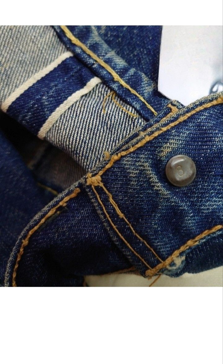 Levi's × Vintage 💥True Vtg 60/70's Levi’s top button No. 8 Distressed Rare🌟 Size US 32 / EU 48 - 6 Thumbnail