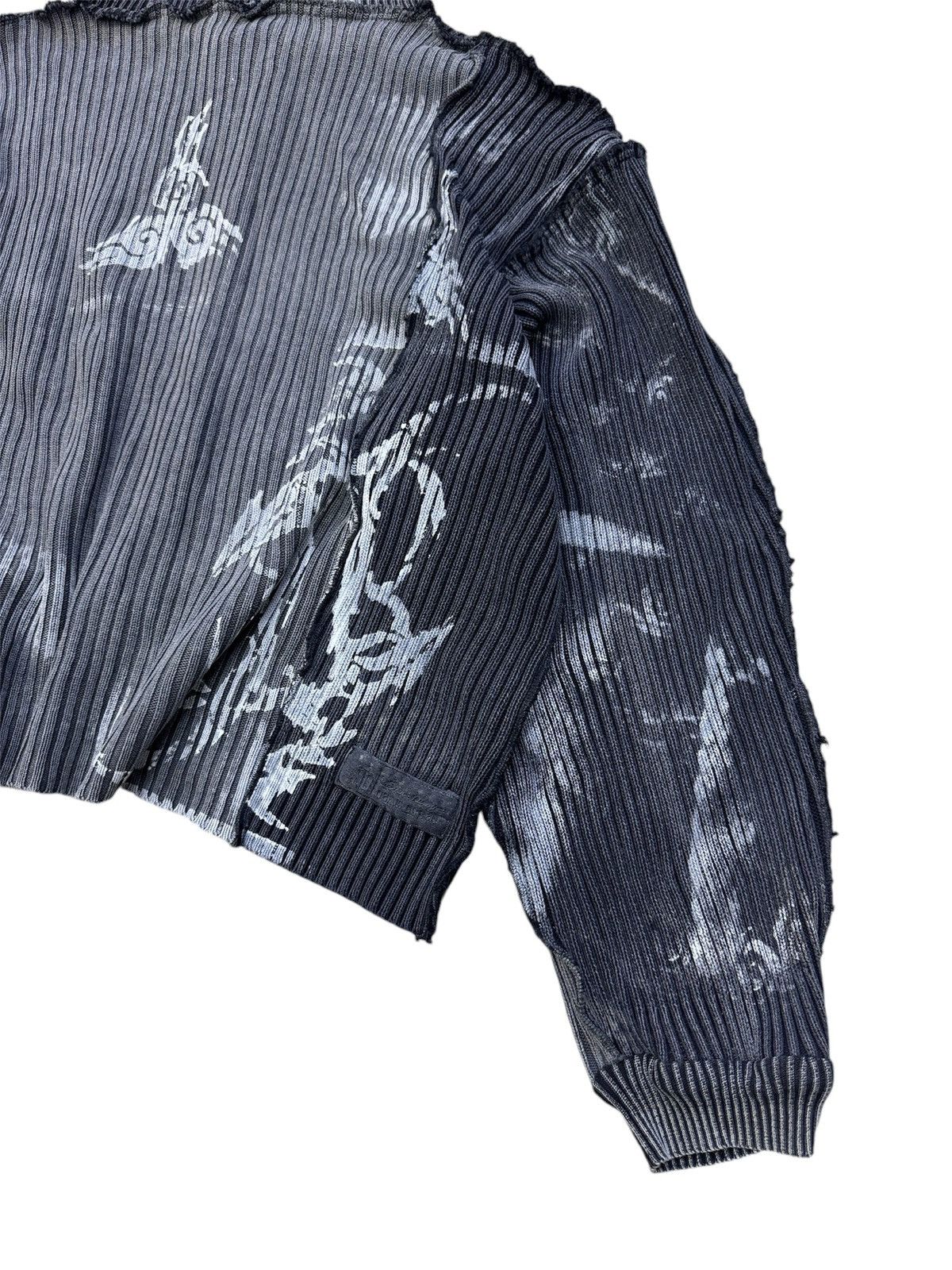 Hysteric Glamour × Japanese Brand ARCHIVE PRINTED HOODIE L.G.B. Style SWEATER RIPPED Size US L / EU 52-54 / 3 - 10 Thumbnail