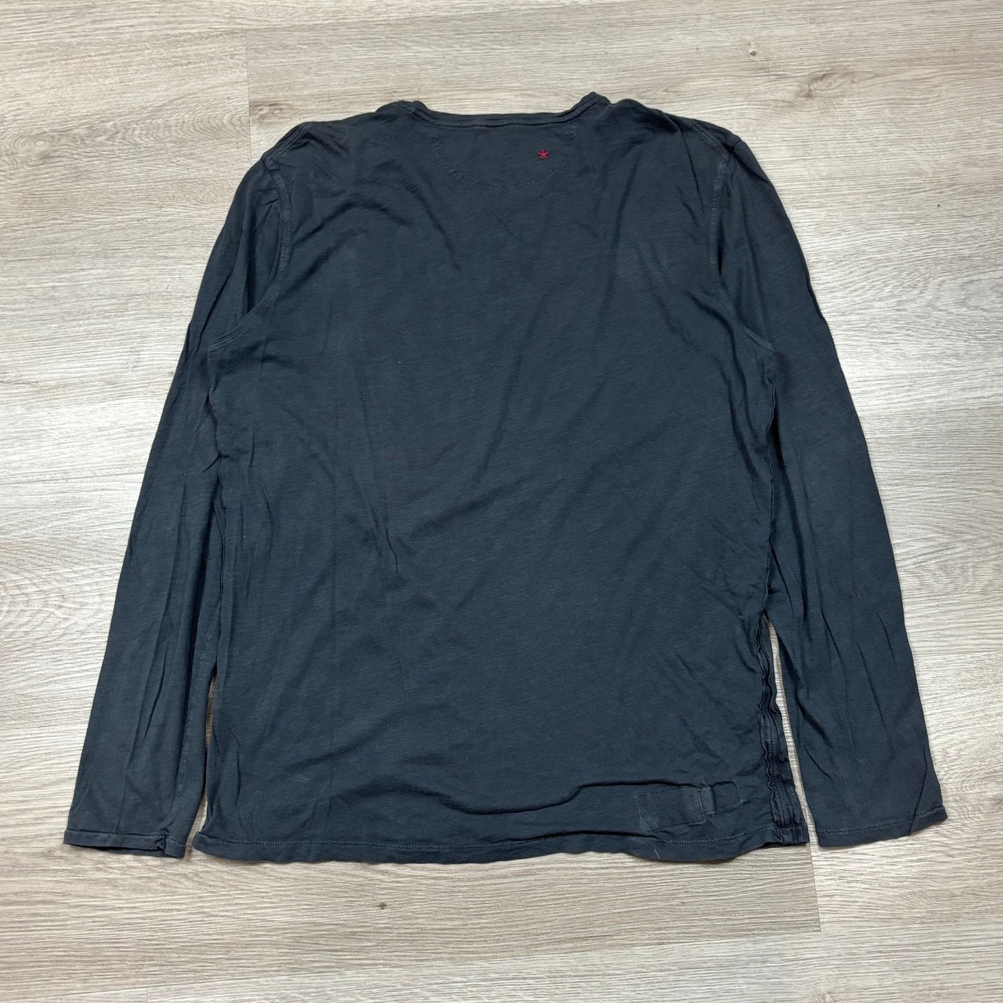 Converse × John Varvatos Converse John Varvatos Pima Cotton Long Sleeve Henley XL Size US XL / EU 56 / 4 - 3 Thumbnail