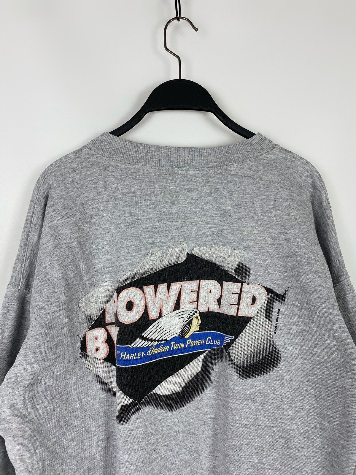 Harley Davidson × Vintage 1996 Vintage Super Rally Austria Sweatshirt Size US M / EU 48-50 / 2 - 9 Thumbnail