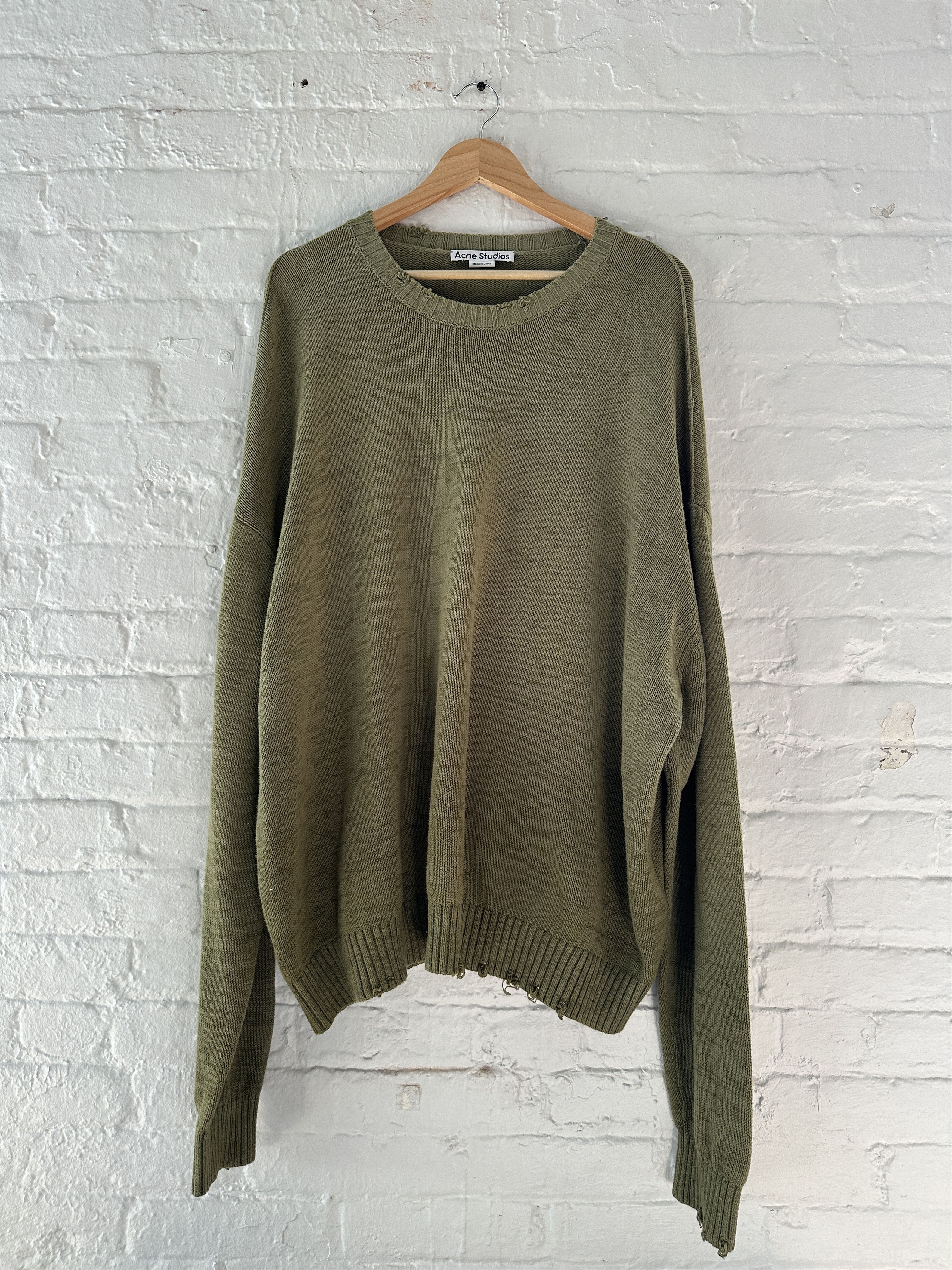 Acne Studios Acne Studios Oversized Sweater Size US XL / EU 56 / 4 - 1 Thumbnail