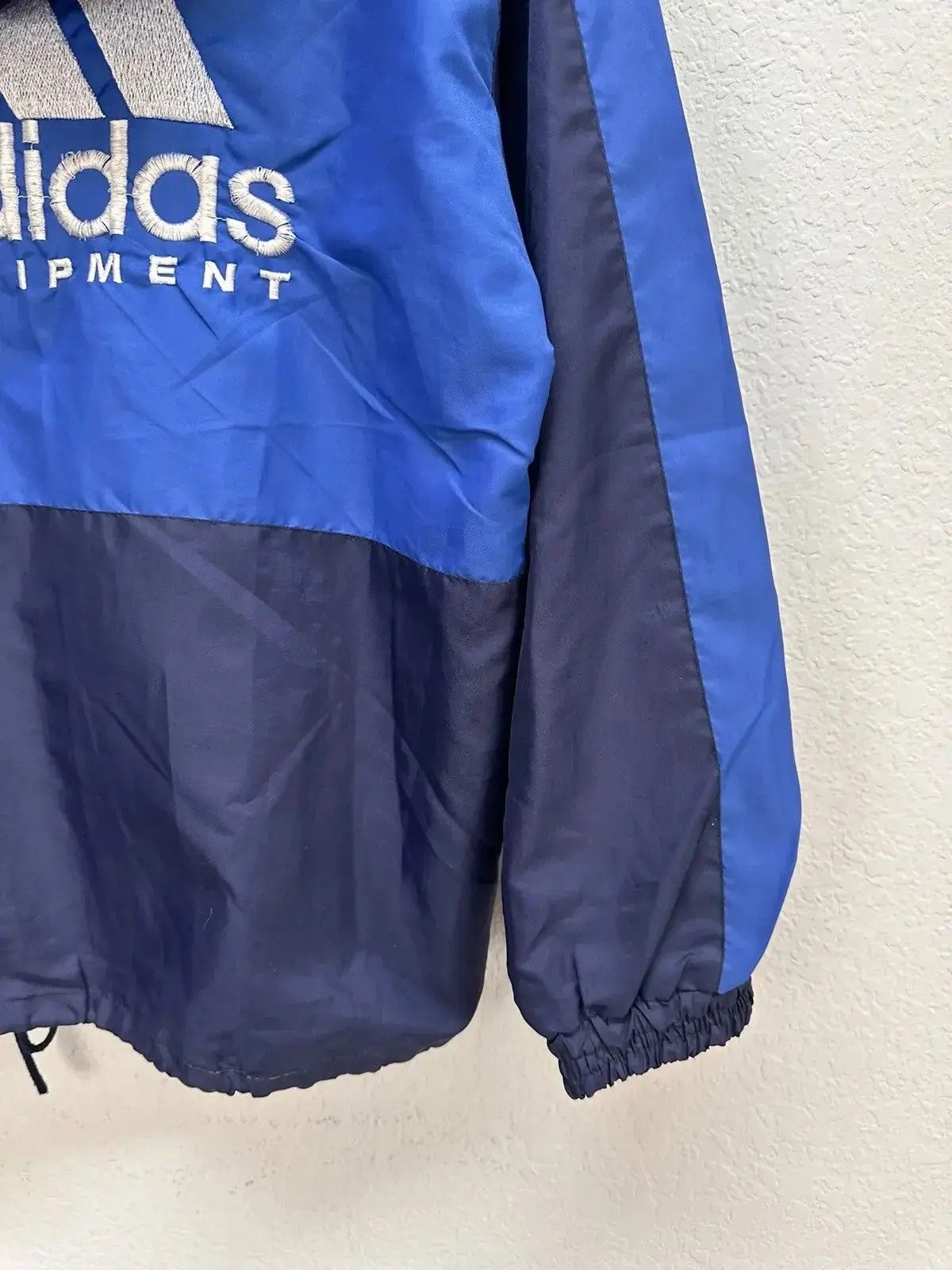 Adidas × Japanese Brand × Vintage SALE💣💣 1980s ADIDAS EQUIPMENT WINDBREAKER EMBROIDERED LOGO Size US M / EU 48-50 / 2 - 3 Thumbnail