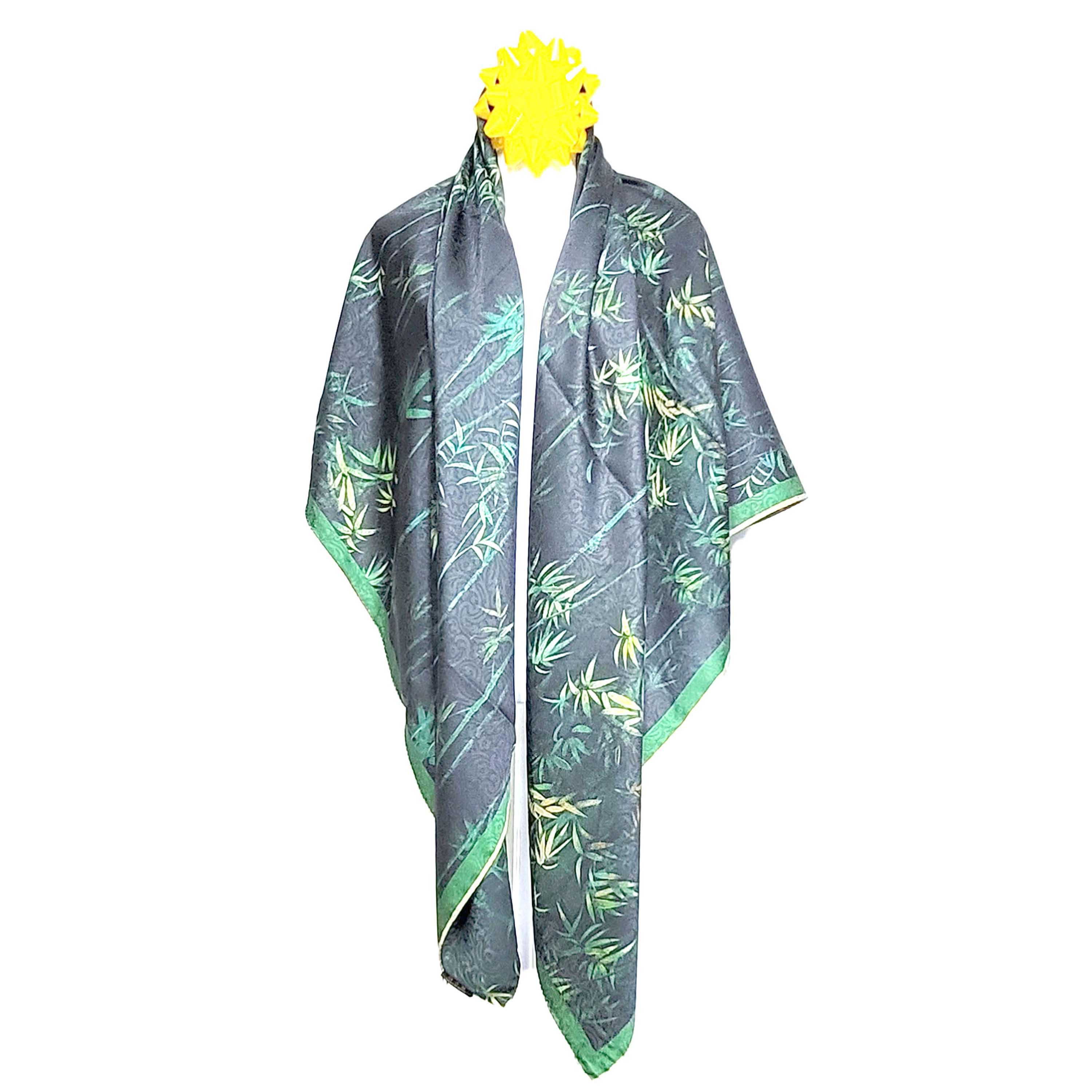 Other NWT Double Sided Silk Scarf 52"x52" Large Square Wrap 3233 Size ONE SIZE - 5 Thumbnail