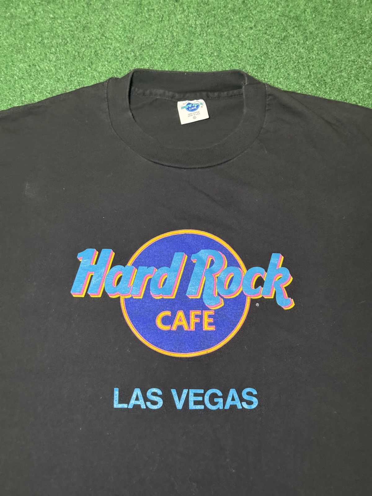 Hard Rock Cafe Vintage Hard Rock Cafe Las Vegas 90s Graphic Large T Shirt Size US L / EU 52-54 / 3 - 2 Thumbnail