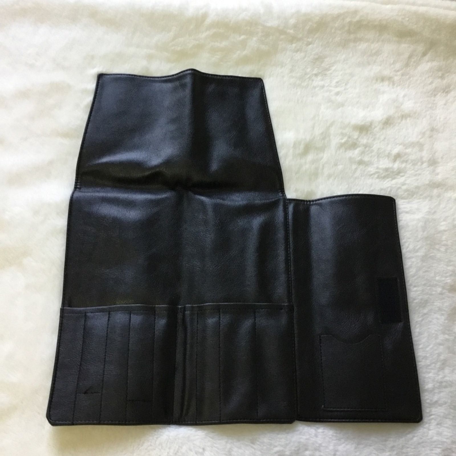 Other Black Leather Makeup Case Size ONE SIZE - 7 Thumbnail