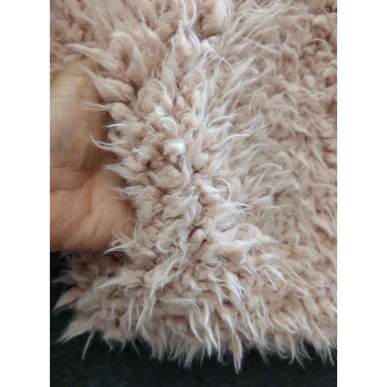 Vintage Romeo & Juliet Couture Jacket Women Faux Fur Beige Small Lining Polyester Fur Trim Casual Party/Cocktail Blended Fabric Lightweight Short Size S / US 4 / IT 40 - 7 Thumbnail