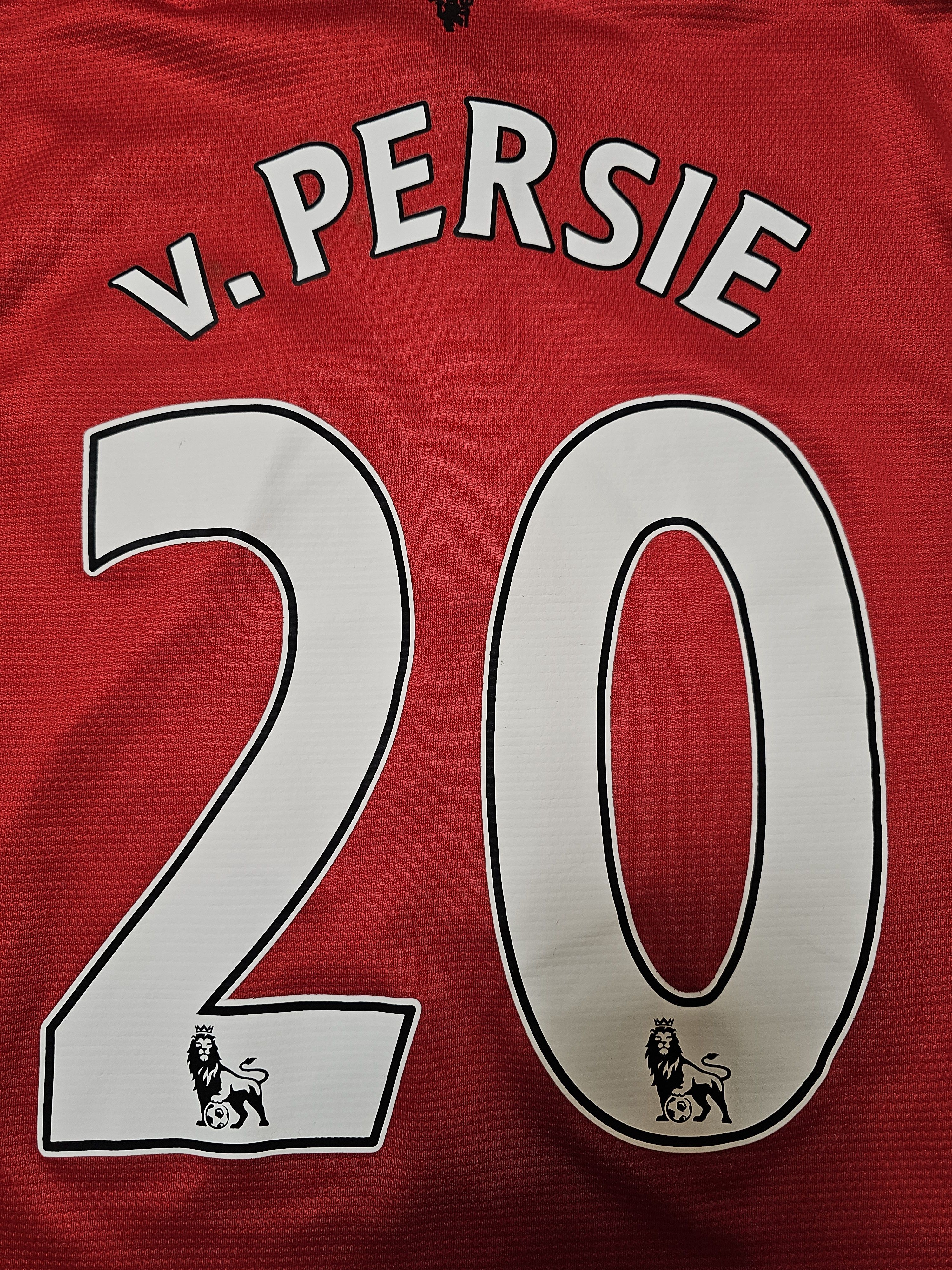 Nike MANCHESTER UNITED 2013 2014 v.PERSIE FOOTBALL SOCCER JERSEY Size US S / EU 44-46 / 1 - 6 Thumbnail