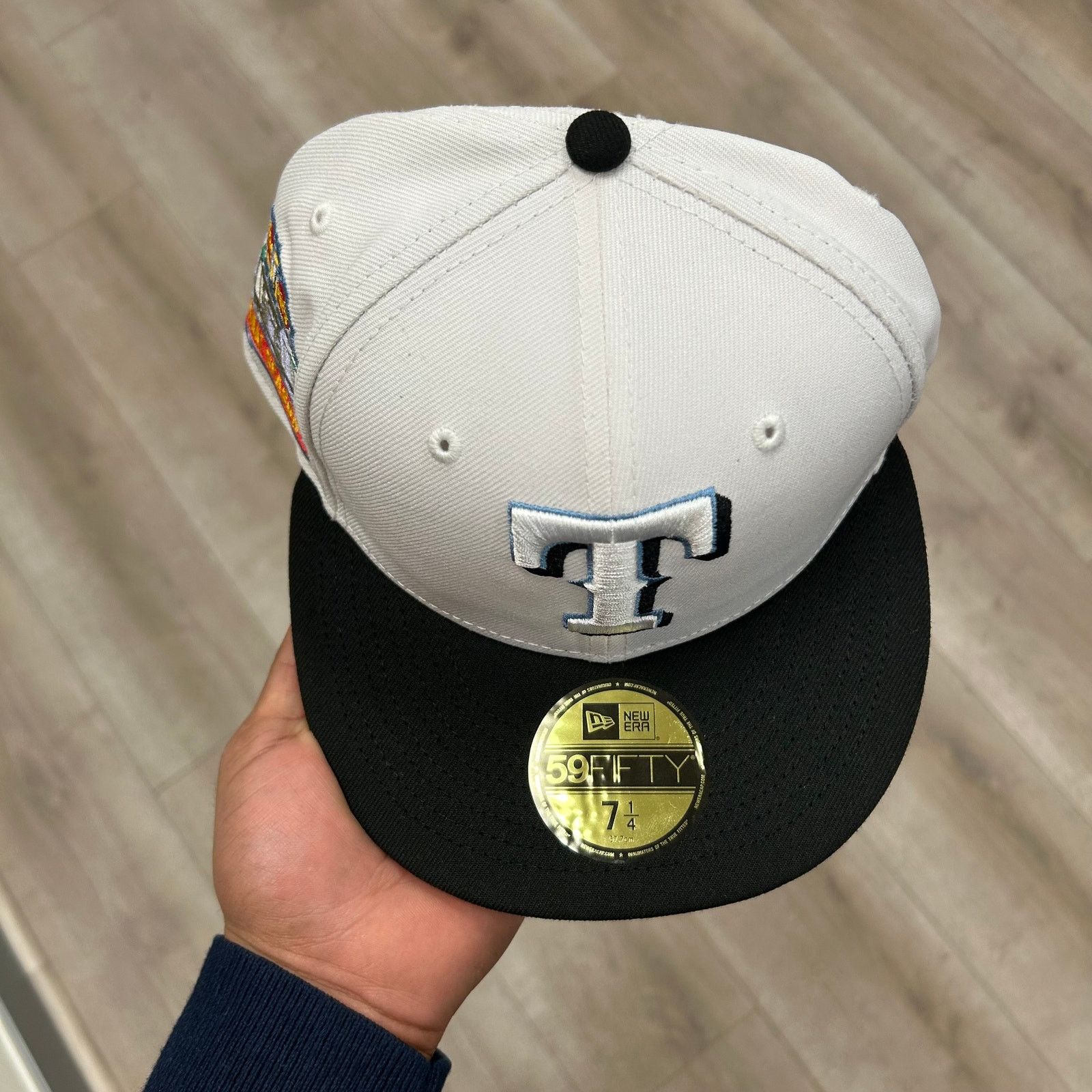 New Era New Era Texas Rangers 2019 Final Season fitted hat Cap 7 1/4 Size ONE SIZE - 3 Thumbnail