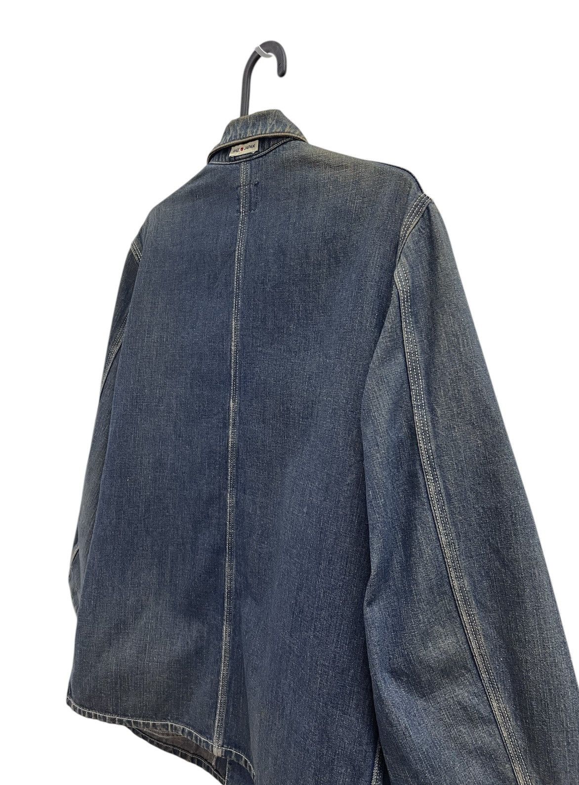Japanese Brand Bohemian's Deeptone Denim Jacket Size US S / EU 44-46 / 1 - 9 Thumbnail