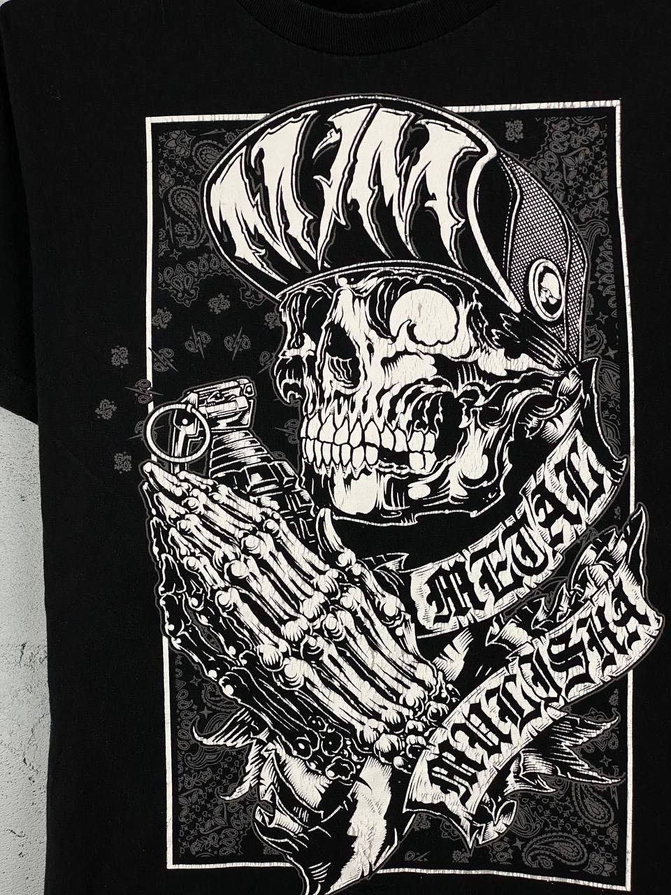 Band Tees × Metal Mulisha × Vintage Metal Mulisha T-shirt vintage skull band Size US M / EU 48-50 / 2 - 3 Thumbnail