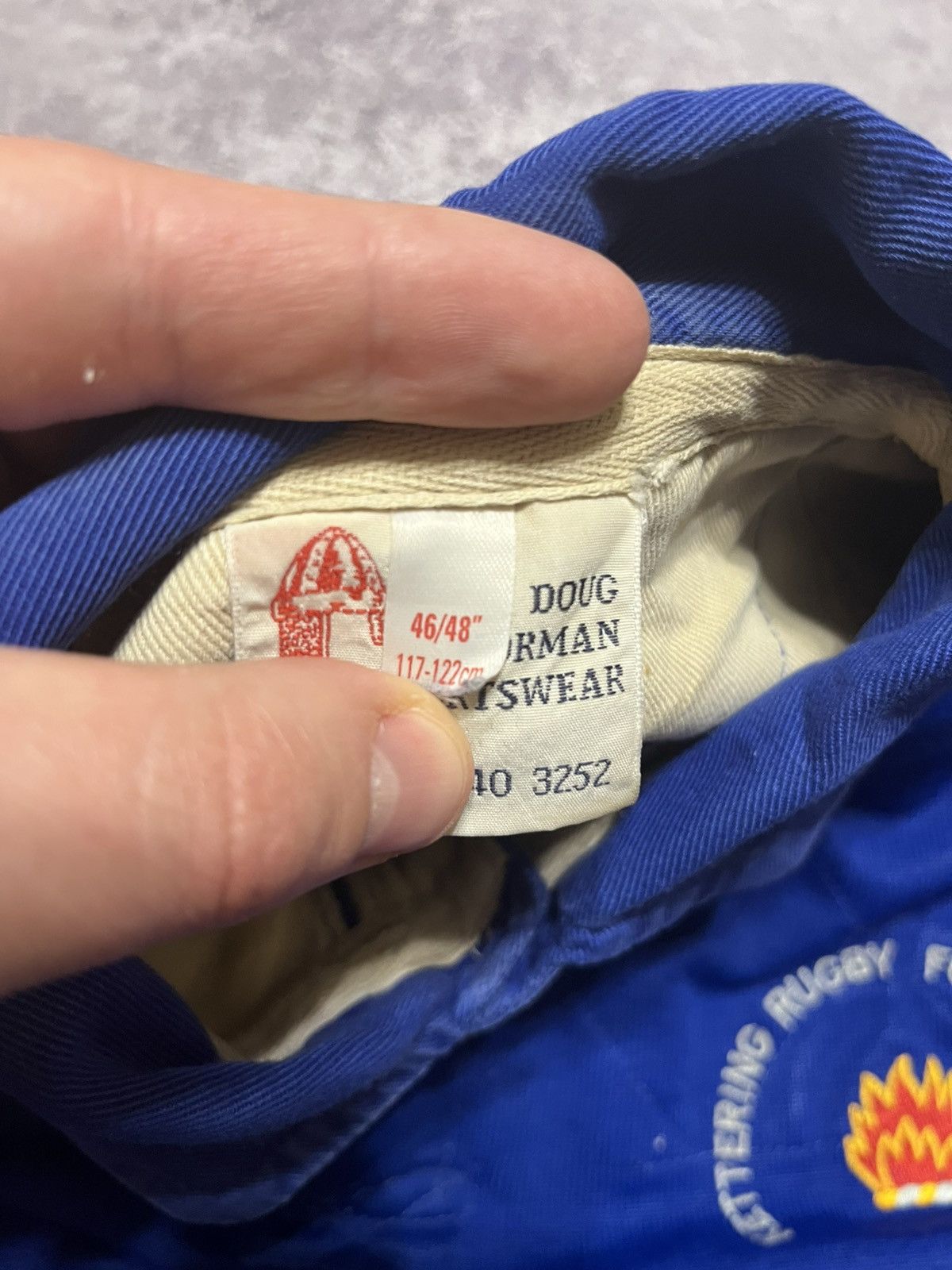 Vintage England rugby league Kettering RFC player issue jersey Size US L / EU 52-54 / 3 - 5 Thumbnail