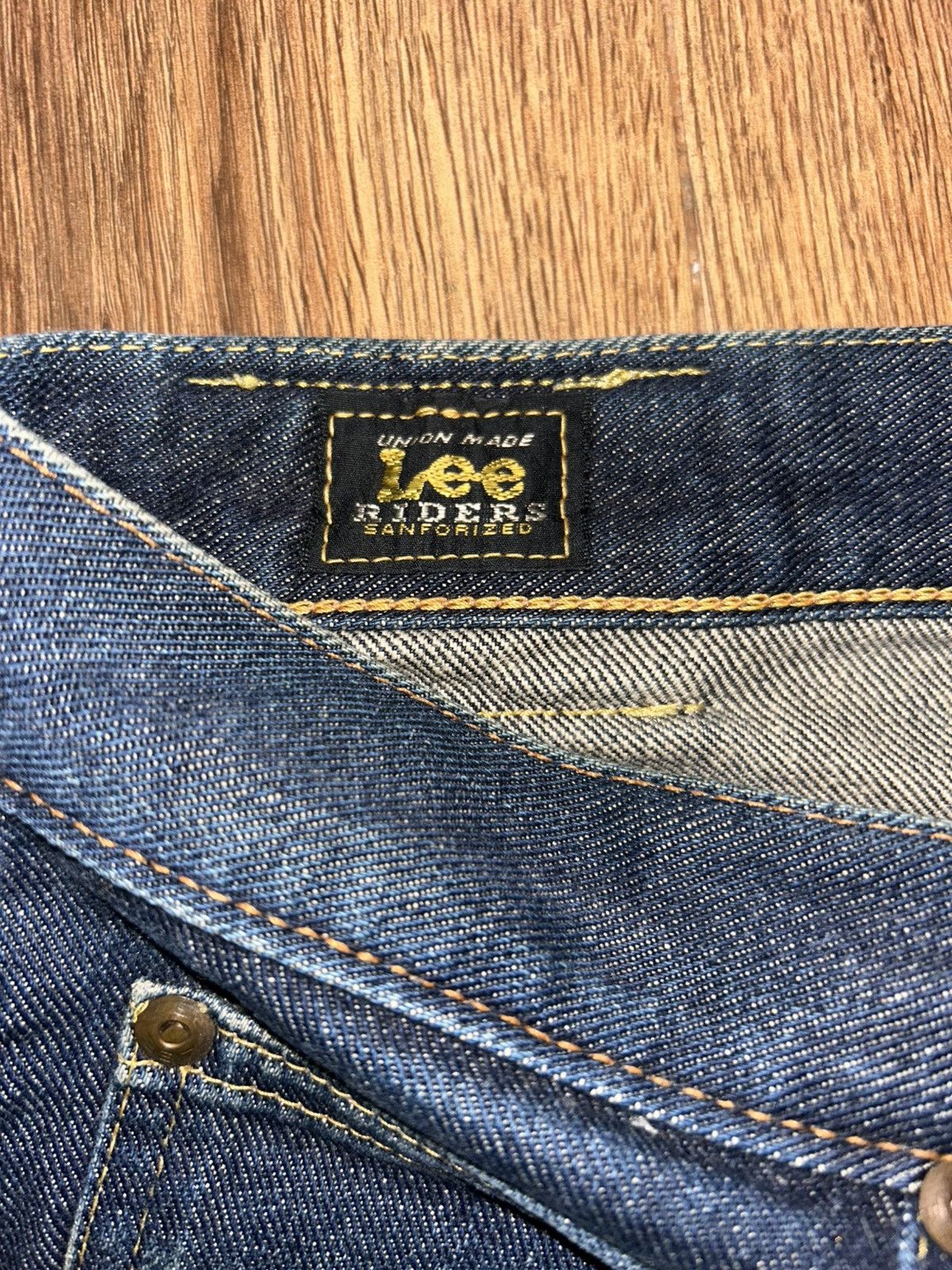 Lee LEE Riders Selvedge Jeans Size US 31 - 6 Thumbnail