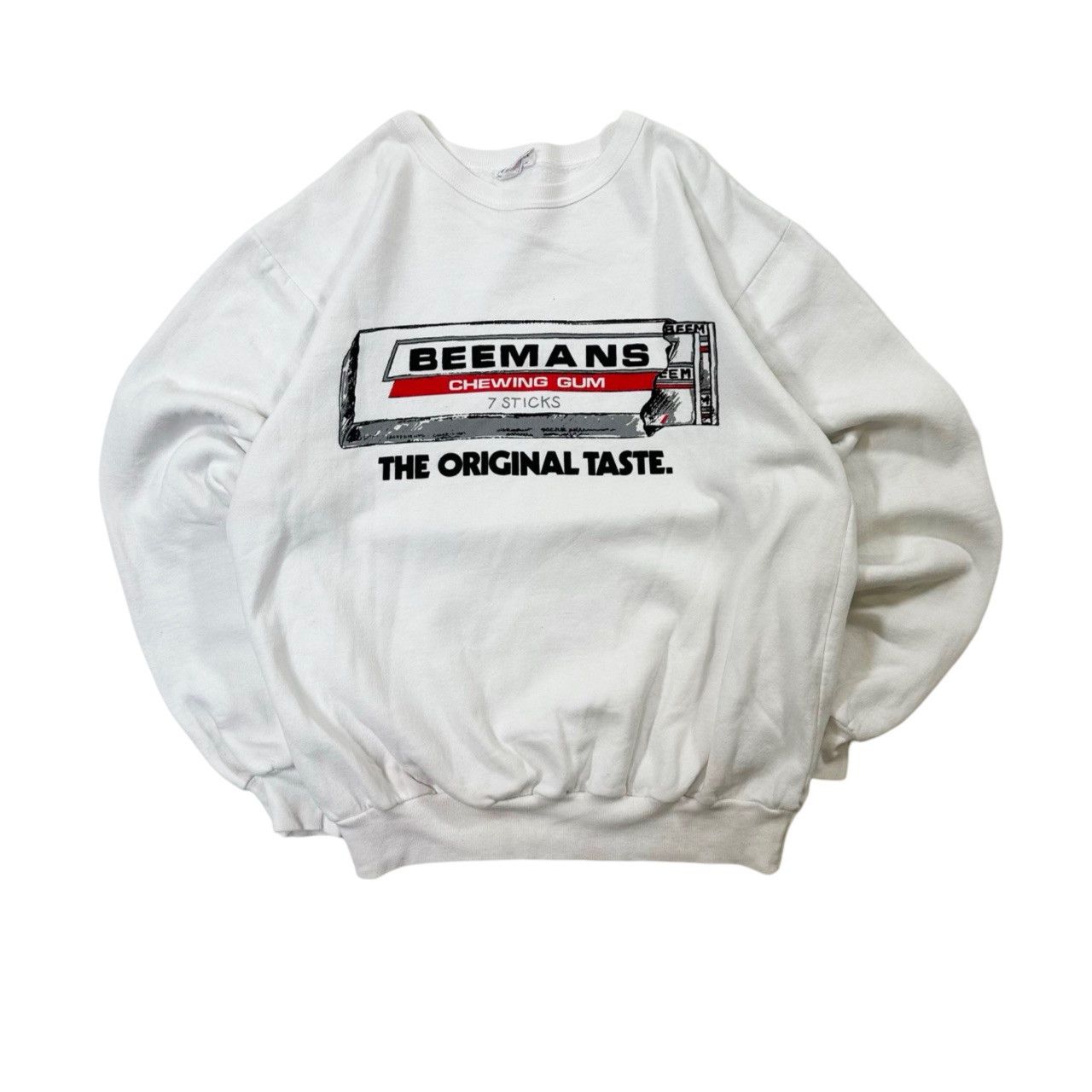 Vintage Vintage 90s Beemans Chewing Gum Graphic Promo Sweater Size US M / EU 48-50 / 2 - 1 Thumbnail