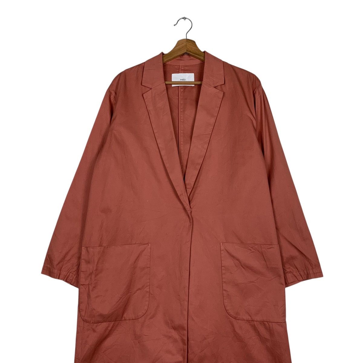 Japanese Brand Japanese Brand Ined Overcoat Size M / US 6-8 / IT 42-44 - 3 Thumbnail