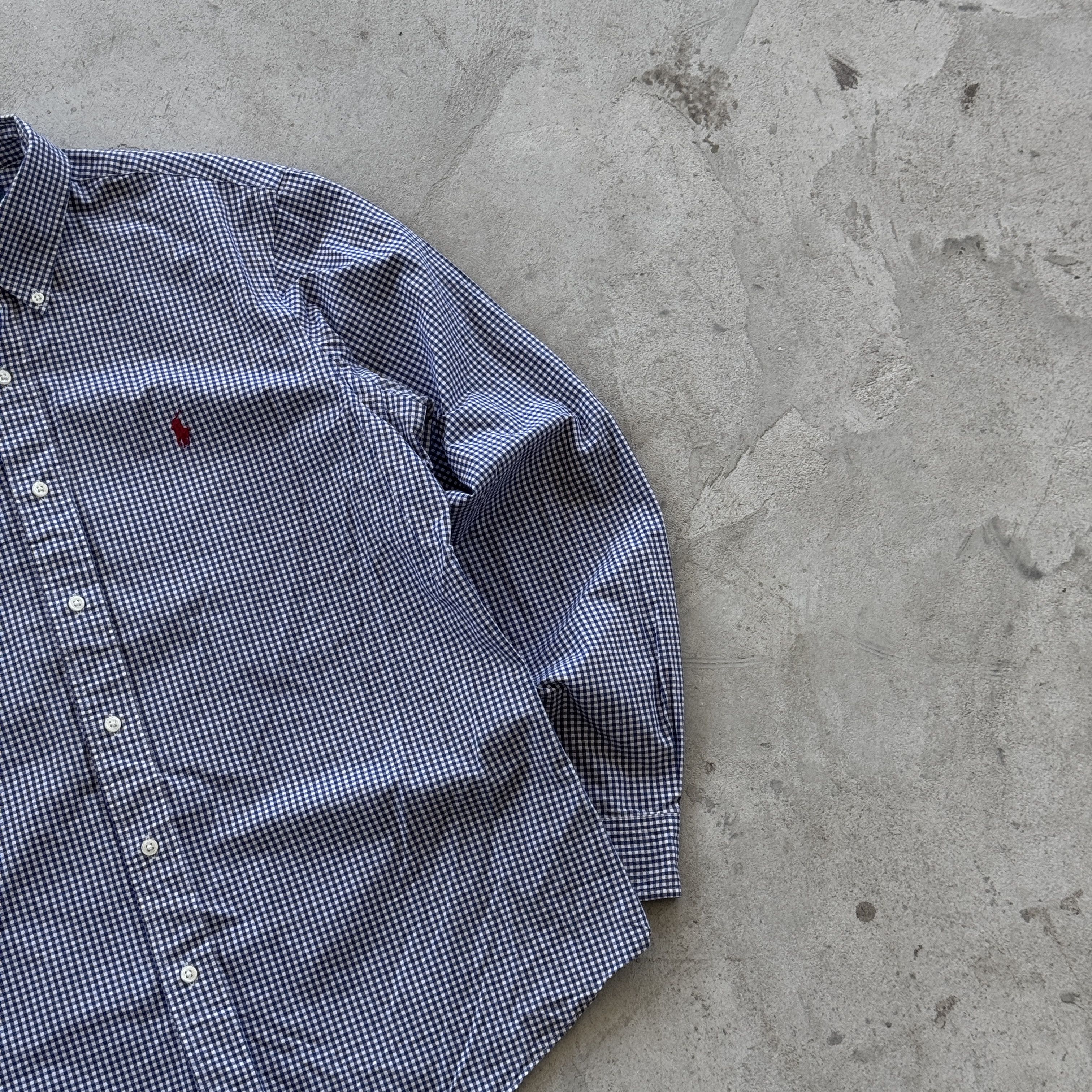 Polo Ralph Lauren Polo Ralph Lauren Gingham Check Custom Fit Shirt Vintage L Size US L / EU 52-54 / 3 - 2 Thumbnail