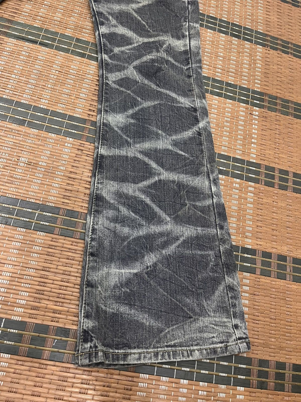 Japanese Brand Daily Topics Tornado Mart Glitter Flare Jeans Size 30" / US 8 / IT 44 - 3 Thumbnail
