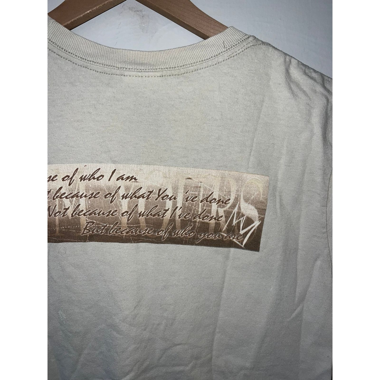 Gildan Vintage Casting Crowns Shirt I Am Yours Band Brown Tee Small Size US S / EU 44-46 / 1 - 8 Thumbnail