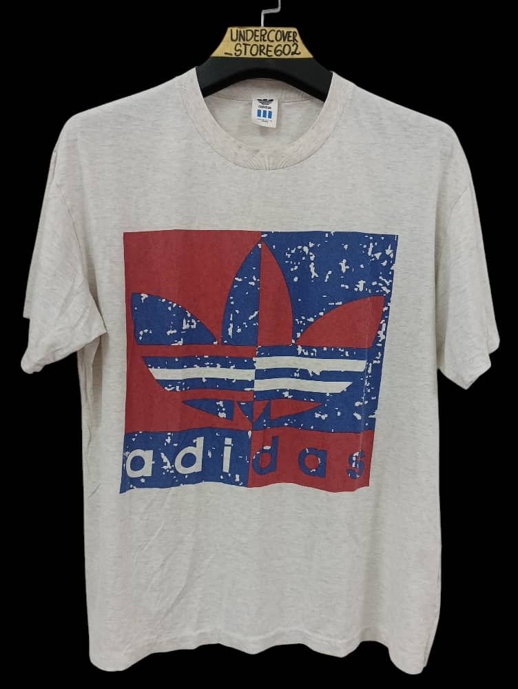 🔥Best Offer🔥Vintage 90s Tshirt Adidas Bog Logo