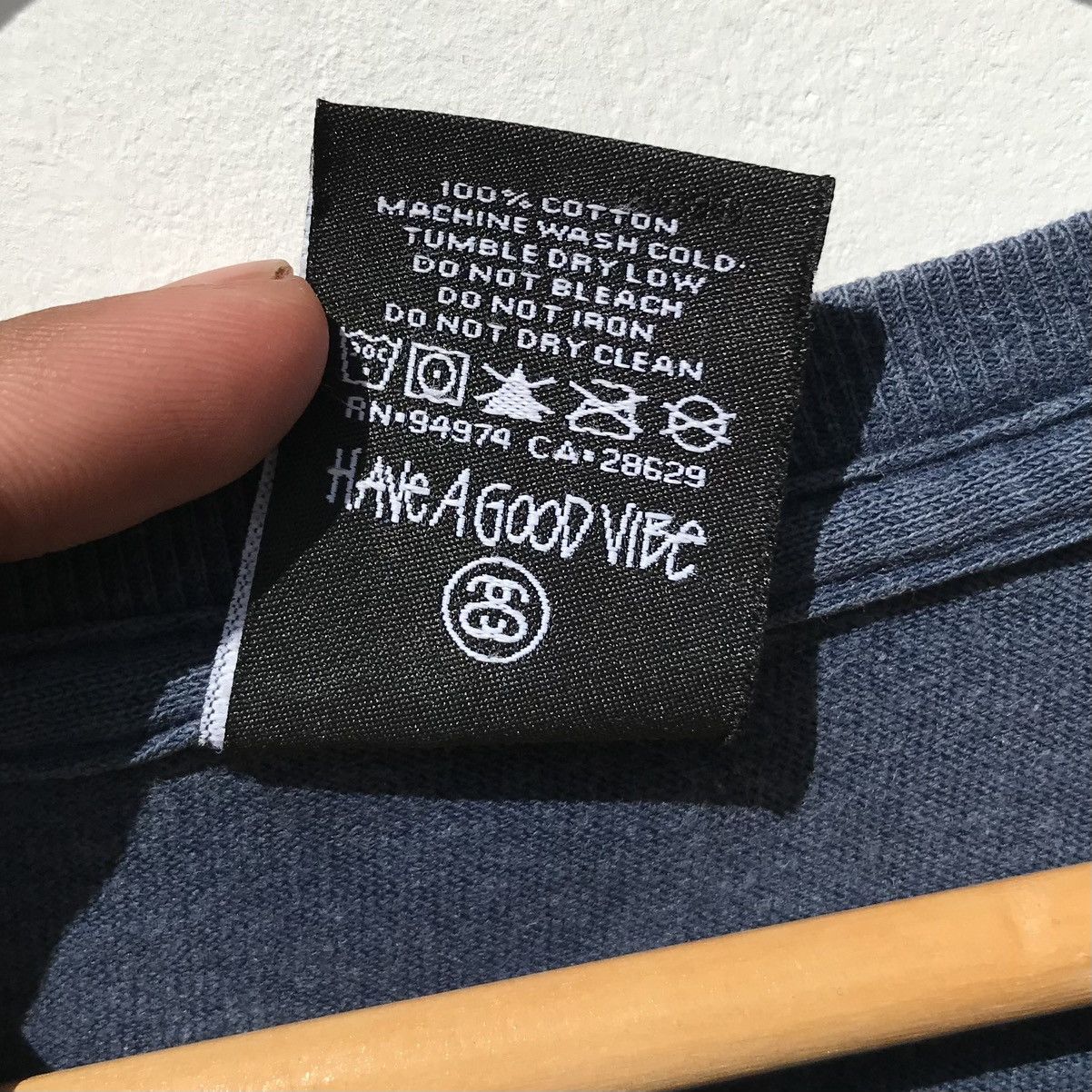 Stussy Vintage Stussy Shirt Spellout Stussy Skateboard Sun Faded Size US S / EU 44-46 / 1 - 12 Thumbnail