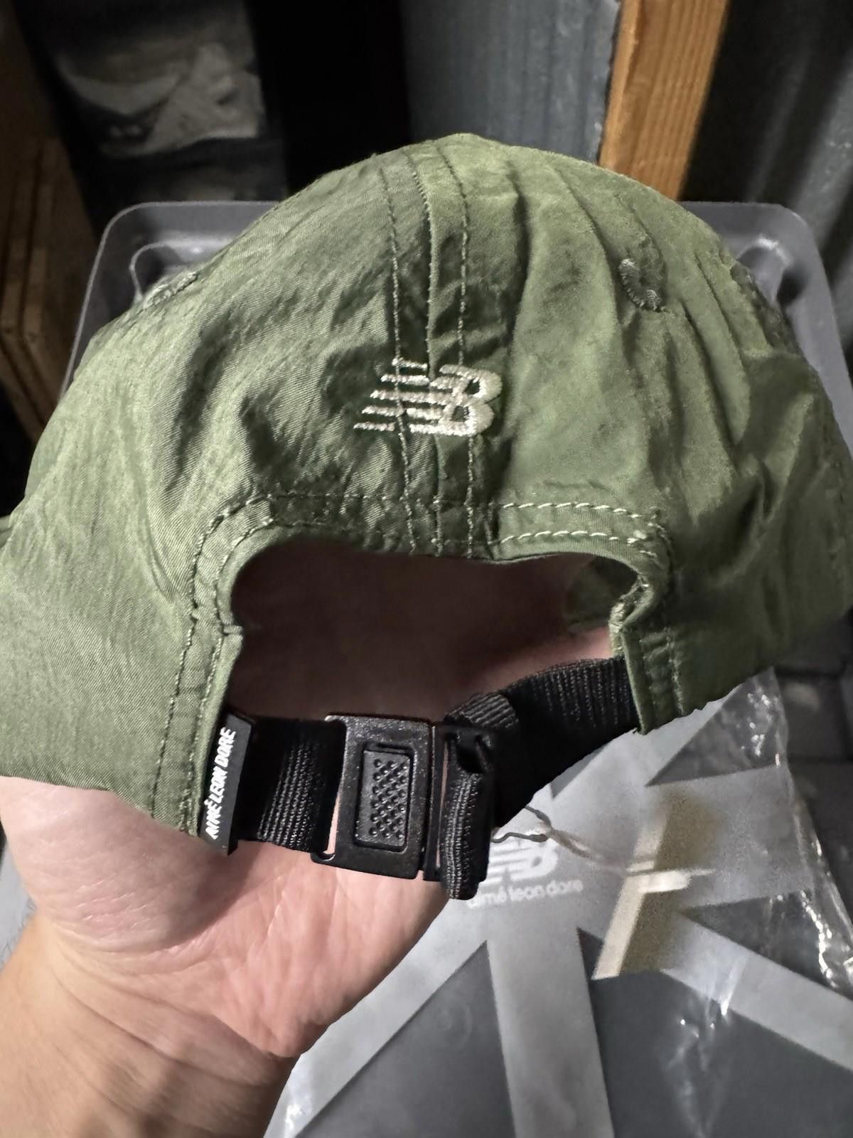 New Balance Aime Leon Dore New Balance Nylon Hat 991 Cap Cypress Green Size ONE SIZE - 4 Thumbnail