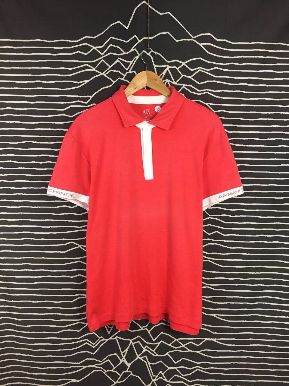 Armani Exchange Armani Exchange Luxury Brand Polo Tee Size US XL / EU 56 / 4 - 1 Thumbnail