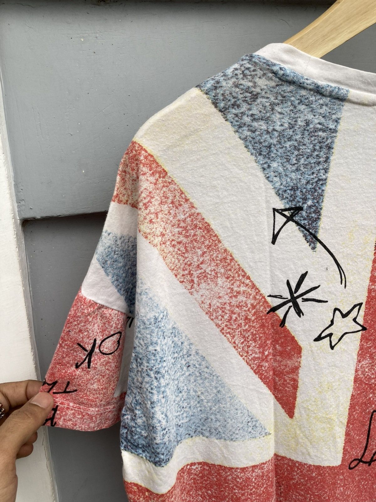 Japanese Brand × Vintage Japanese Brand All Over Print Uk Flag Size US L / EU 52-54 / 3 - 11 Thumbnail