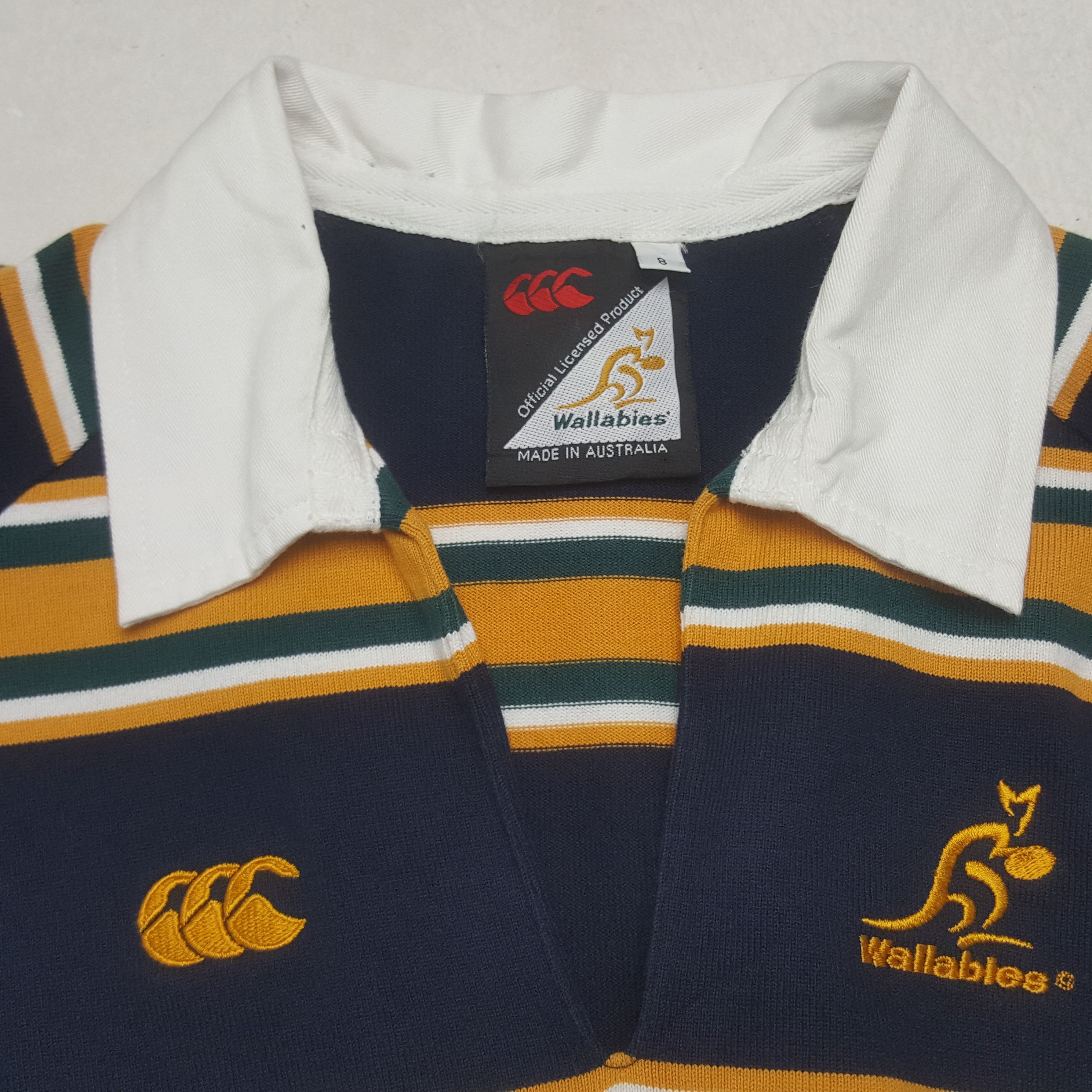 Canterbury of New Zealand Vintage Canterbury Of New Zealand Wallabies Polos C301N44 Size US XS / EU 42 / 0 - 4 Thumbnail