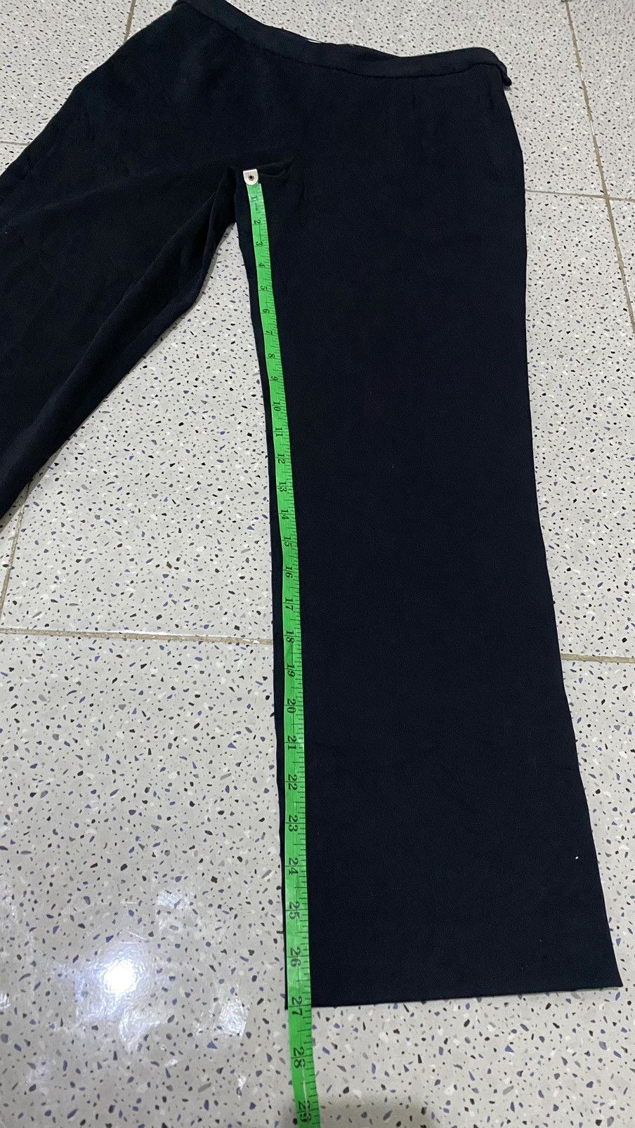 Issey Miyake Issey Miyake Women Black Trouser Pants Size 28" / US 6 / IT 42 - 16 Thumbnail