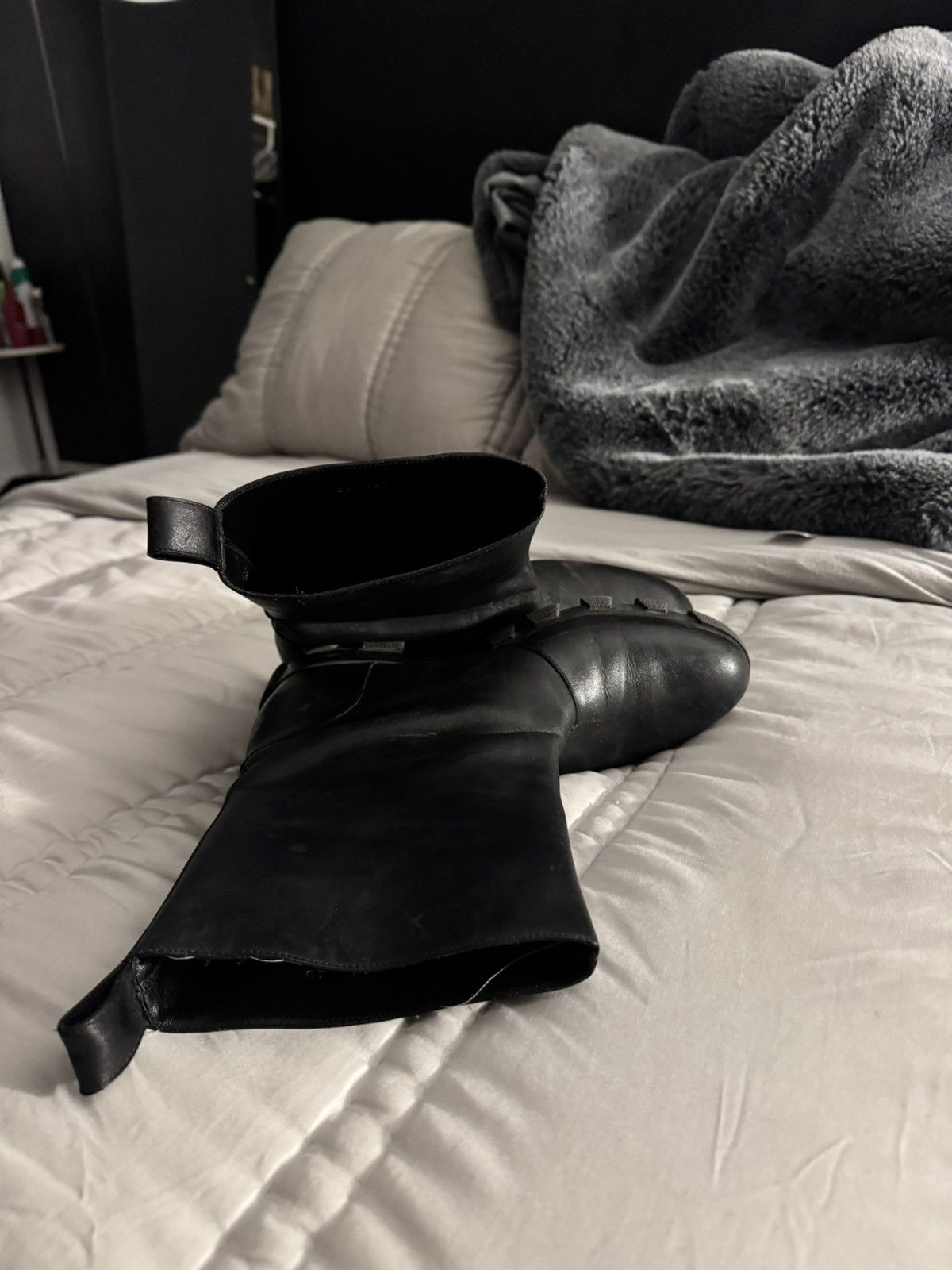 Balenciaga Balenciaga Black Leather Rider Boots Size US 8 / EU 41 - 3 Thumbnail