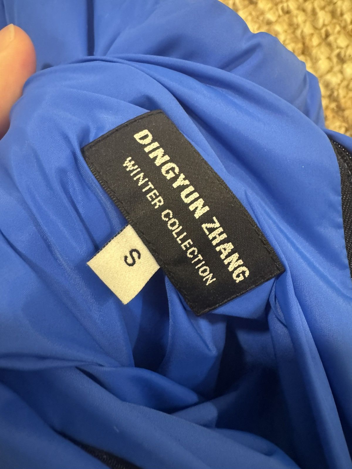 Dingyun Zhang REVERSIBLE "SWOLLEN" GILLET (BLUE) Size US S / EU 44-46 / 1 - 3 Thumbnail