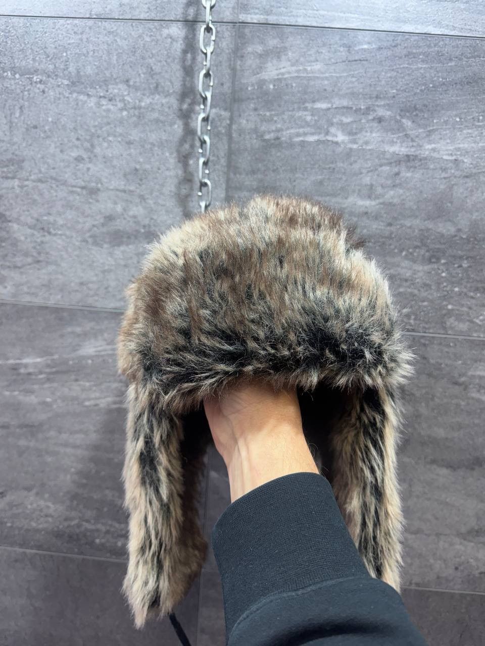 Other Ushanka Trapper Hat Furry Mohair Fuzzy Fur Hat Y2K 90s Size ONE SIZE - 1 Thumbnail