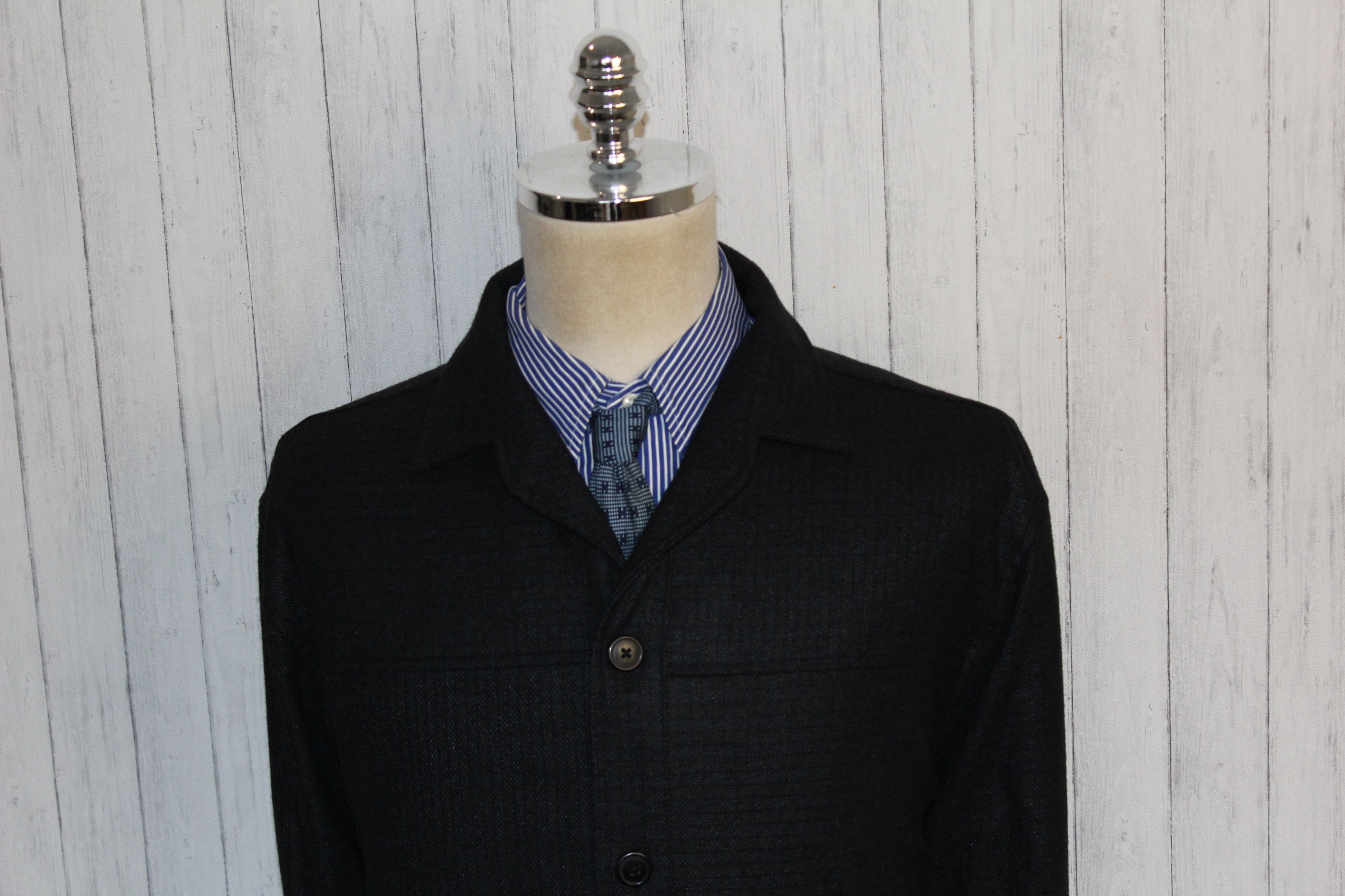 Barbour BARBOUR Wool Coat Jacket Size US XXL / EU 58 / 5 - 5 Thumbnail