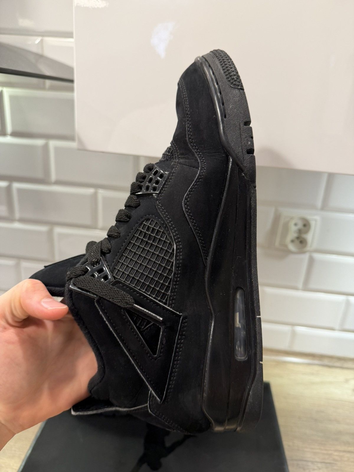 Jordan Brand Jordan 4 Black Cat 2020 Size US 11 / EU 44 - 9 Thumbnail