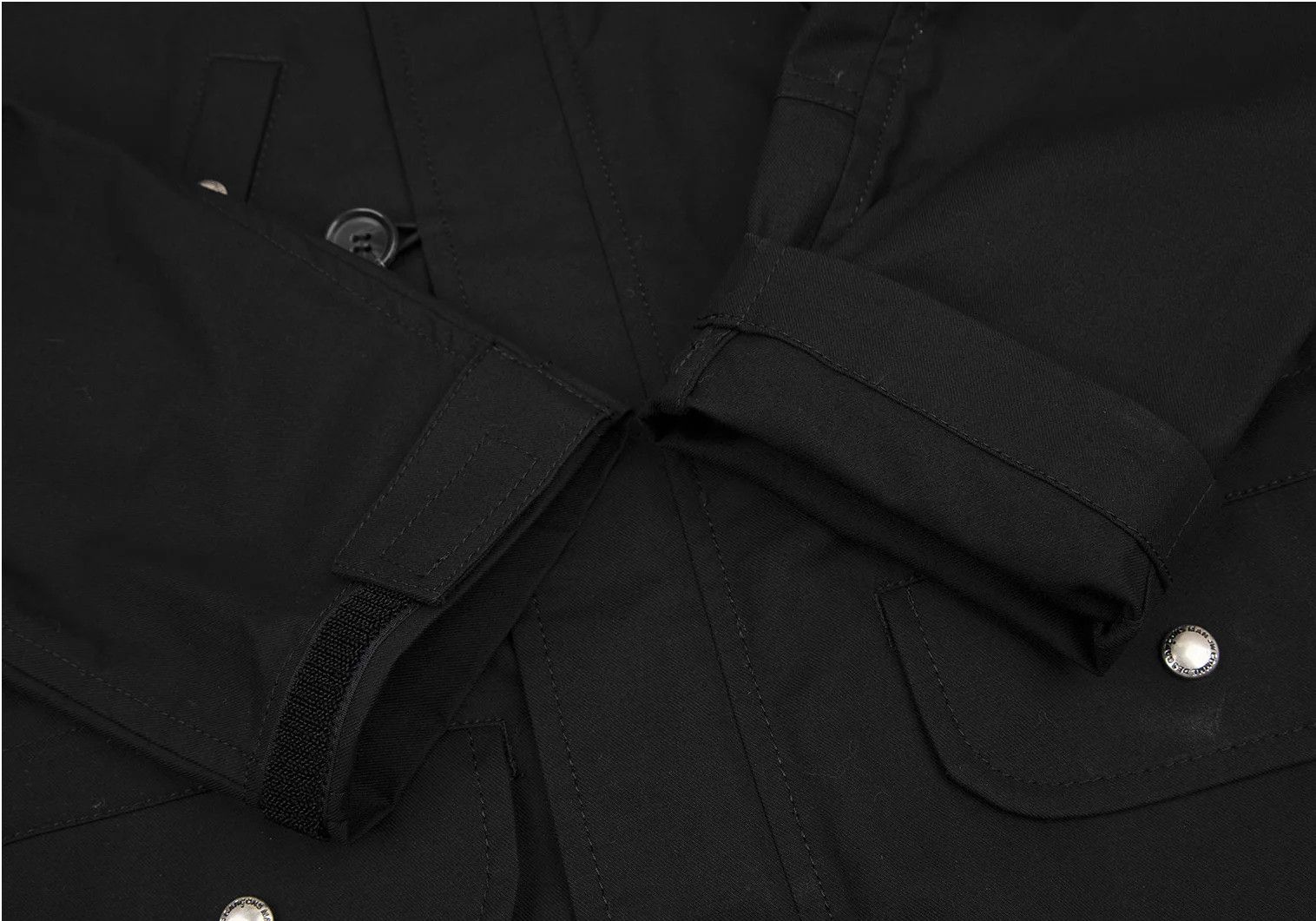 Junya Watanabe Cotton Belted Design Mountain Parka in Black, Size M Size US M / EU 48-50 / 2 - 7 Thumbnail