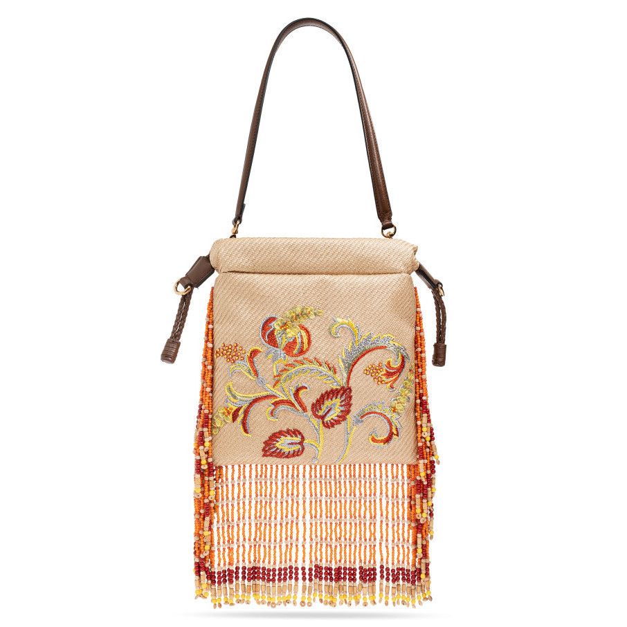 Etro ETRO Kalispera Small Cream Shoulder Bag New And Authentic Size ONE SIZE - 1 Thumbnail
