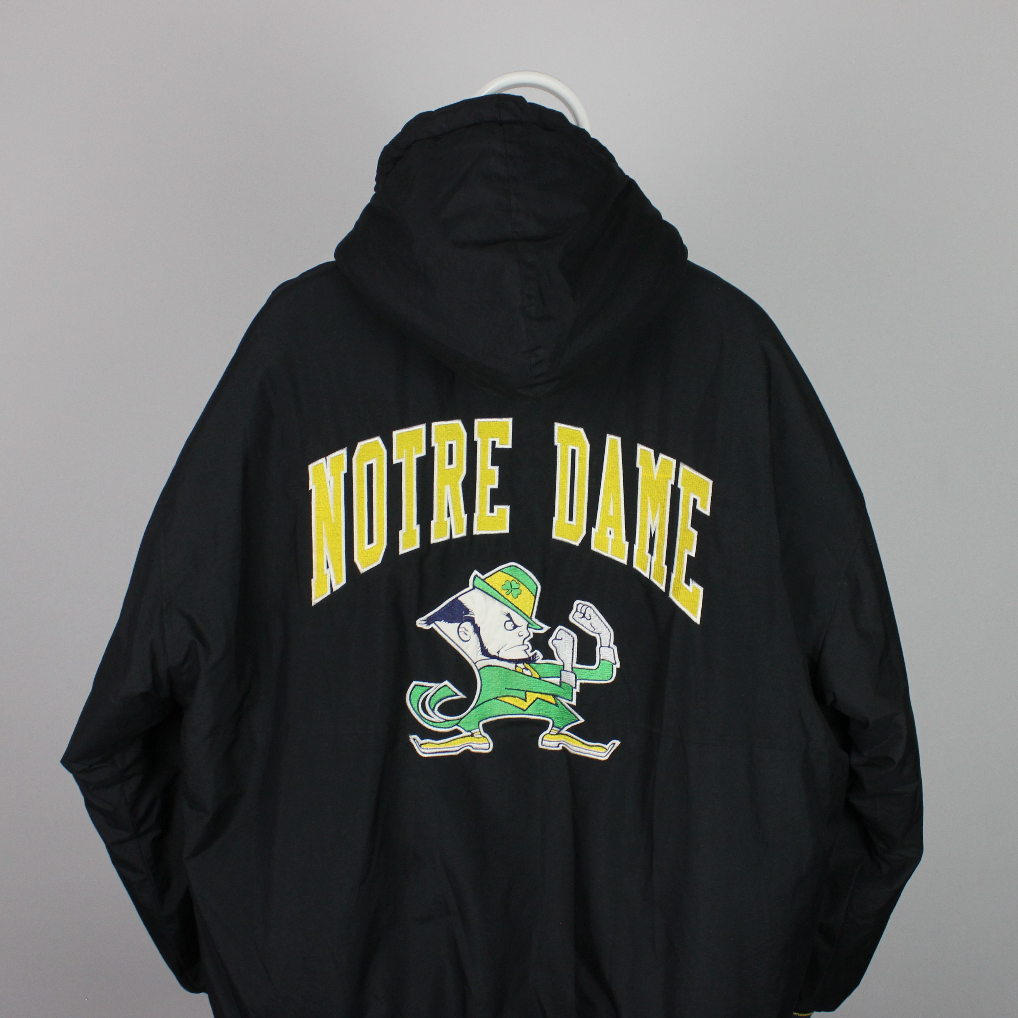Starter Starter SPELL OUT Hooded Jacket Notre Dame Fighting Irish XL Size US XL / EU 56 / 4 - 3 Thumbnail