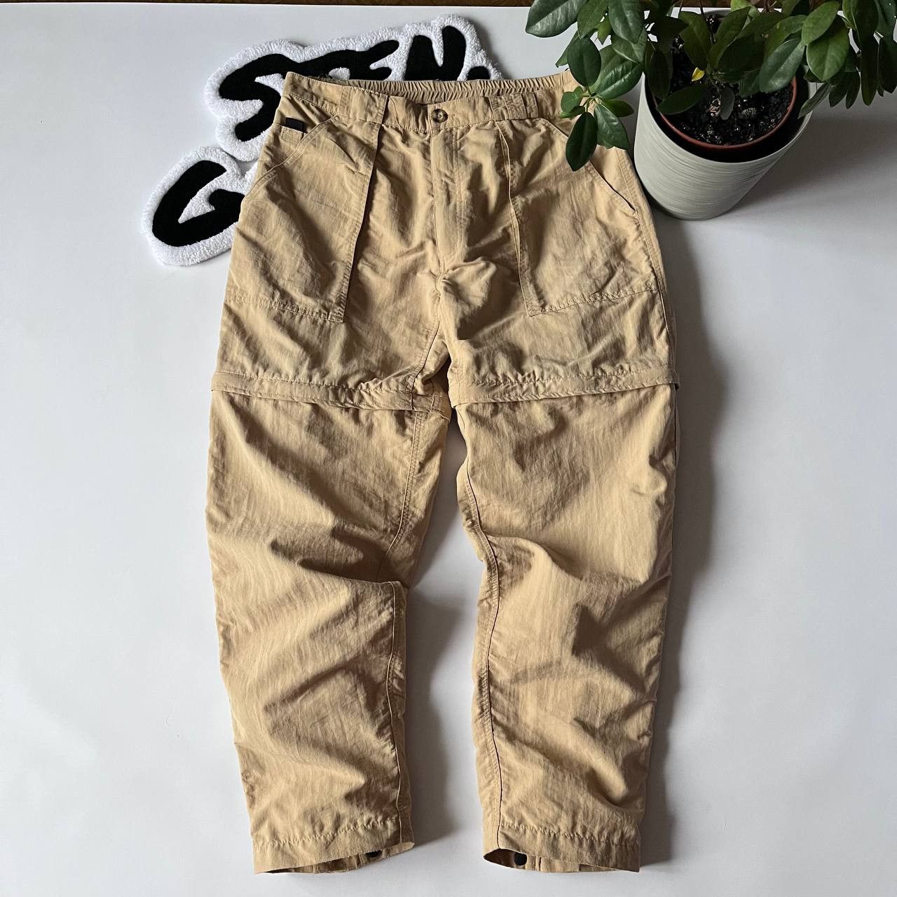 The North Face × Vintage 90`s The North Face Convertible Pants 2in1 Size US 34 / EU 50 - 2 Thumbnail